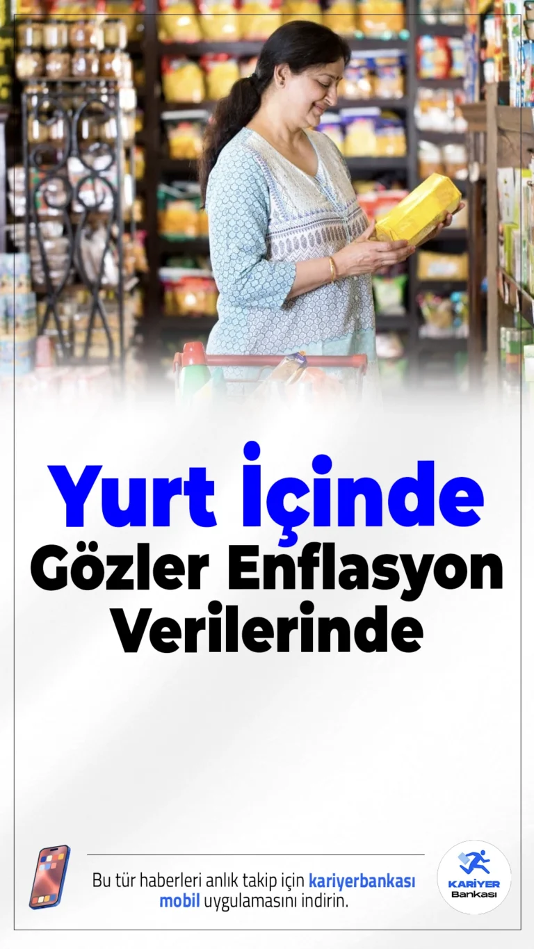 Yurt İçinde Gözler Enflasyon Verilerinde.Ekonomik gündemde bu hafta en çok merak edilen veriler arasında eylül ayı enflasyon oranları öne çıkıyor.