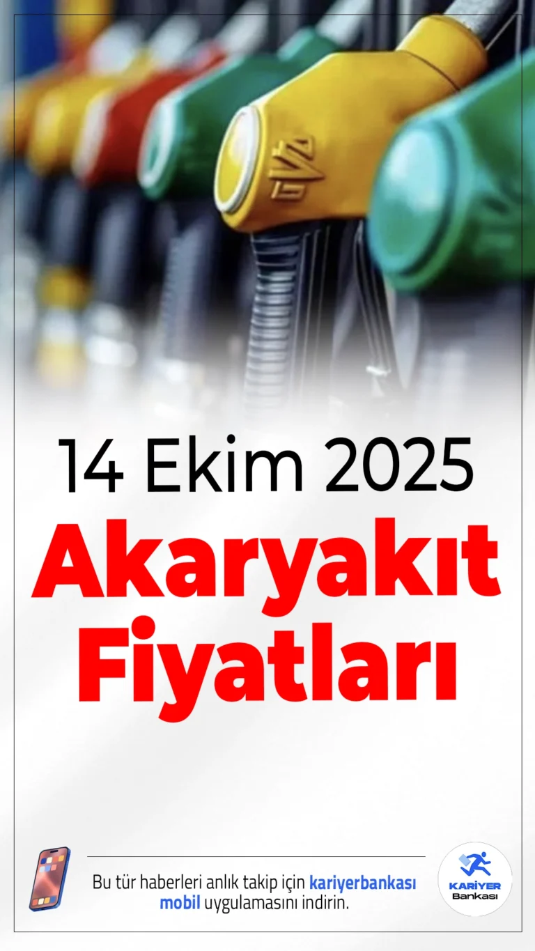 14 Ekim 2025 Güncel Akaryakıt Fiyatları: Benzin, Motorin ve LPG Ne Kadar Oldu.Dövizdeki dalgalanma ve vergi artışları sonrası benzin, motorin ve LPG fiyatları yeniden değişti. İşte 14 Ekim Salı günü İstanbul, Ankara ve İzmir'de güncel akaryakıt fiyatları…