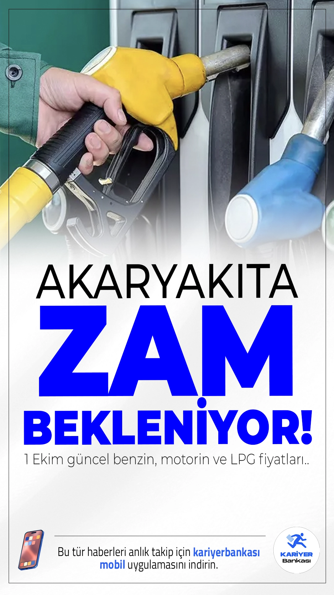 Akaryakıta Yeni Zam Kapıda: 2 Ekim'den İtibaren LPG'ye 1 TL Zam Bekleniyor.Döviz kuru ve petrol fiyatlarındaki hareketlilik akaryakıt fiyatlarını yeniden yukarı çekiyor. 2 Ekim 2025'ten itibaren LPG fiyatlarına 1 TL zam yapılması bekleniyor.