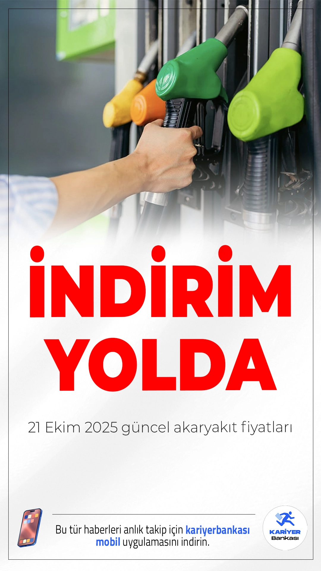 Akaryakıt Fiyatlarına İndirim Yolda: 21 Ekim 2025 Güncel Liste.Brent petrol ve döviz kurundaki son gelişmelerin ardından motorin fiyatlarında 1.30 TL indirim beklentisi oluştu. Peki, bugün benzin, motorin ve LPG fiyatları ne kadar?