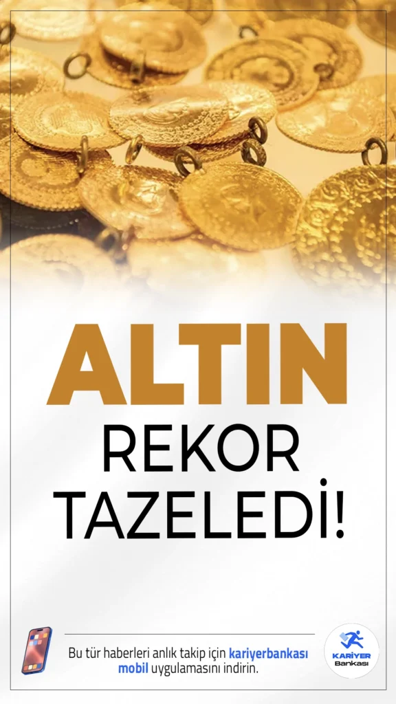 Altın Rekor Tazeledi! İşte 20 Ocak 2026 Altın ve Gümüş Fiyatları….Gram altın güne rekor tazeleyerek başladı.Serbest piyasalarda gram altın  6.581,59 TL'den işlem görürken, çeyrek altın 10.763,04 TL’den alıcı buluyor.Yarım altın 21.526,08 TL, tam altın ise 42.920,49 TL’den satılıyor.