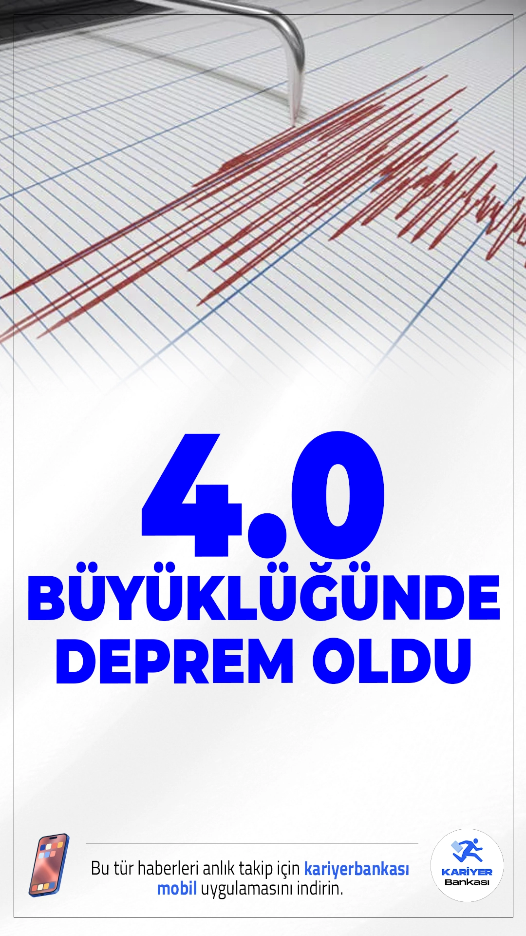 Diyarbakır'da 4.0 Büyüklüğünde Deprem Oldu.Diyarbakır'ın Hani ilçesinde bugün öğle saatlerinde yerin 13 kilometre derinliğinde 4.0 büyüklüğünde bir deprem yaşandı.