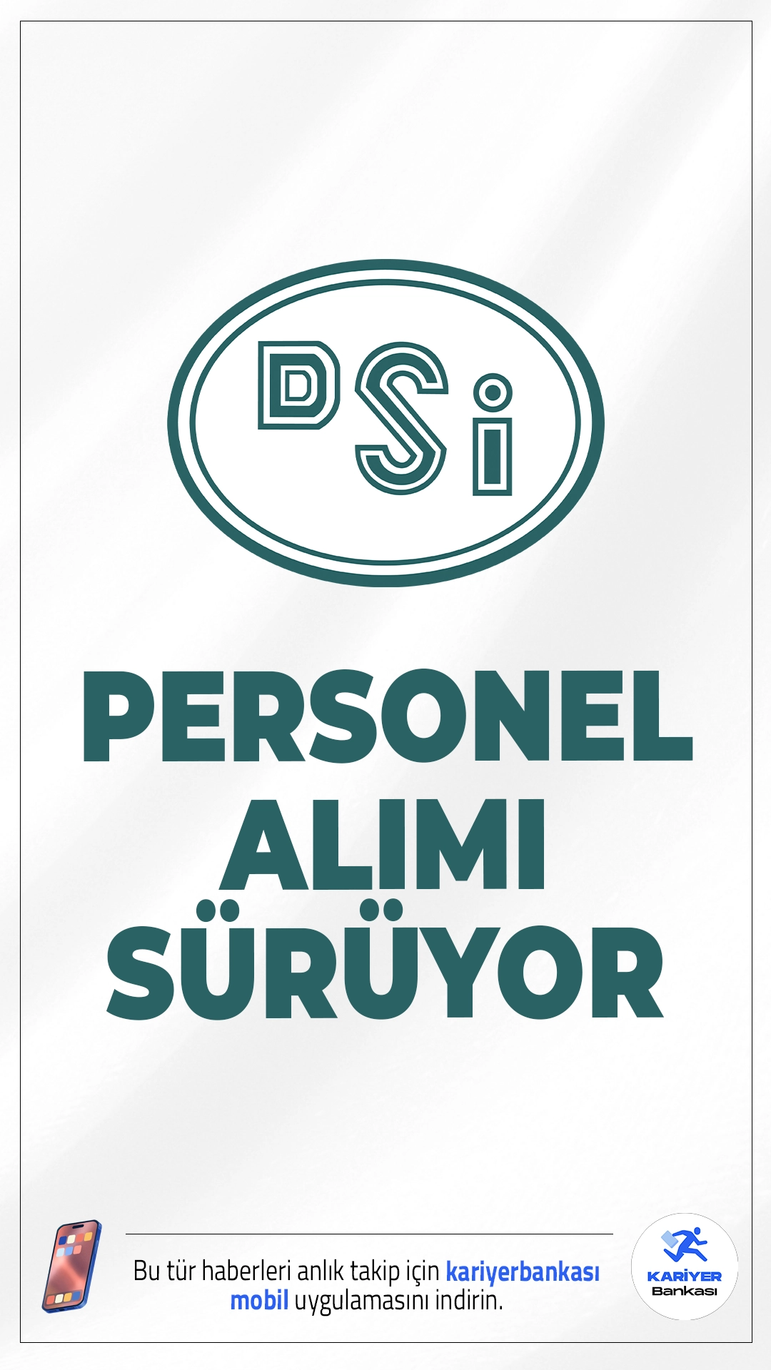DSİ Sözleşmeli Personel Alımı Başvurusu Sürüyor.Devlet Su İşleri Genel Müdürlüğü (DSİ), Bilgi Teknolojileri Dairesi Başkanlığı bünyesinde görevlendirilmek üzere sözleşmeli bilişim personeli alımı başvuruları devam ediyor.Başvurular, 375 sayılı KHK’nın Ek 6’ncı maddesi kapsamında gerçekleştirilecek ve tam zamanlı istihdam modeli uygulanacak.Başvuru şartları ve diğer detaylar bu haberimizde.