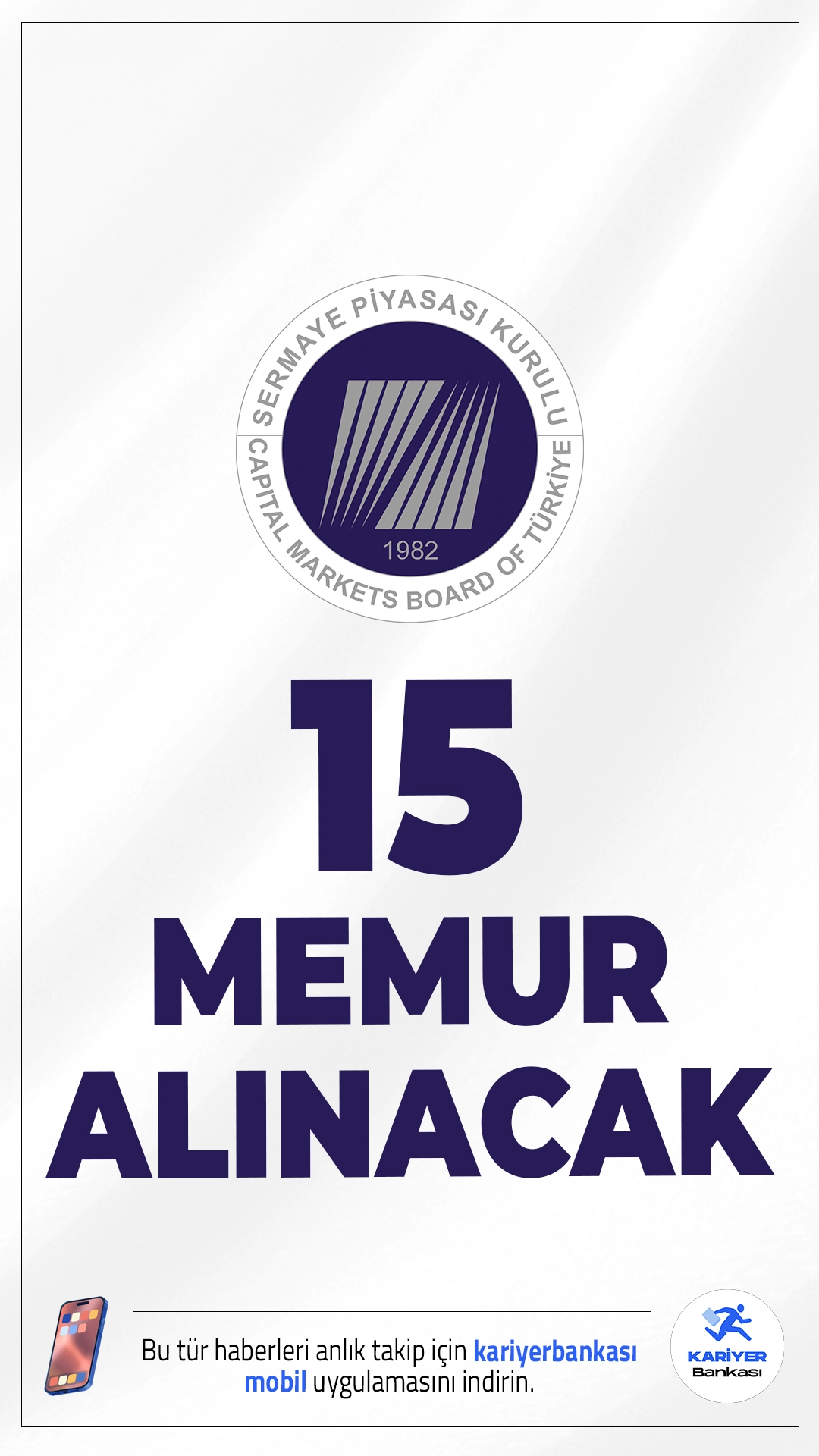SPK 15 Uzman Yardımcısı Alımı Yapacak.Sermaye Piyasası Kurulu (SPK), merkez teşkilatında görevlendirilmek üzere 15 Meslek Personeli Yardımcısı alımı yapacağını duyurdu. Başvuru şartları, başvuru süreci ve kontenjan detayları resmi ilanla paylaşıldı. İşte SPK'nın 2024 yılı personel alımı ilanına dair tüm detaylar...