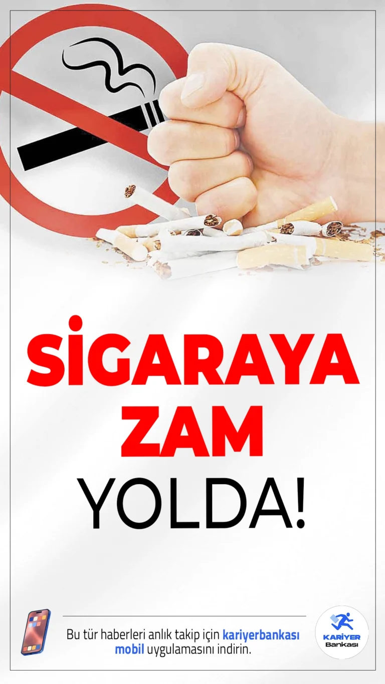 Sigara Fiyatlarına Yeni Zam Kapıda! Ekim'de 5 TL Artış Bekleniyor.Ekim ayında sigara fiyatlarına yeni bir zam daha geliyor. Artışın yaklaşık 5 TL olacağı belirtiliyor.