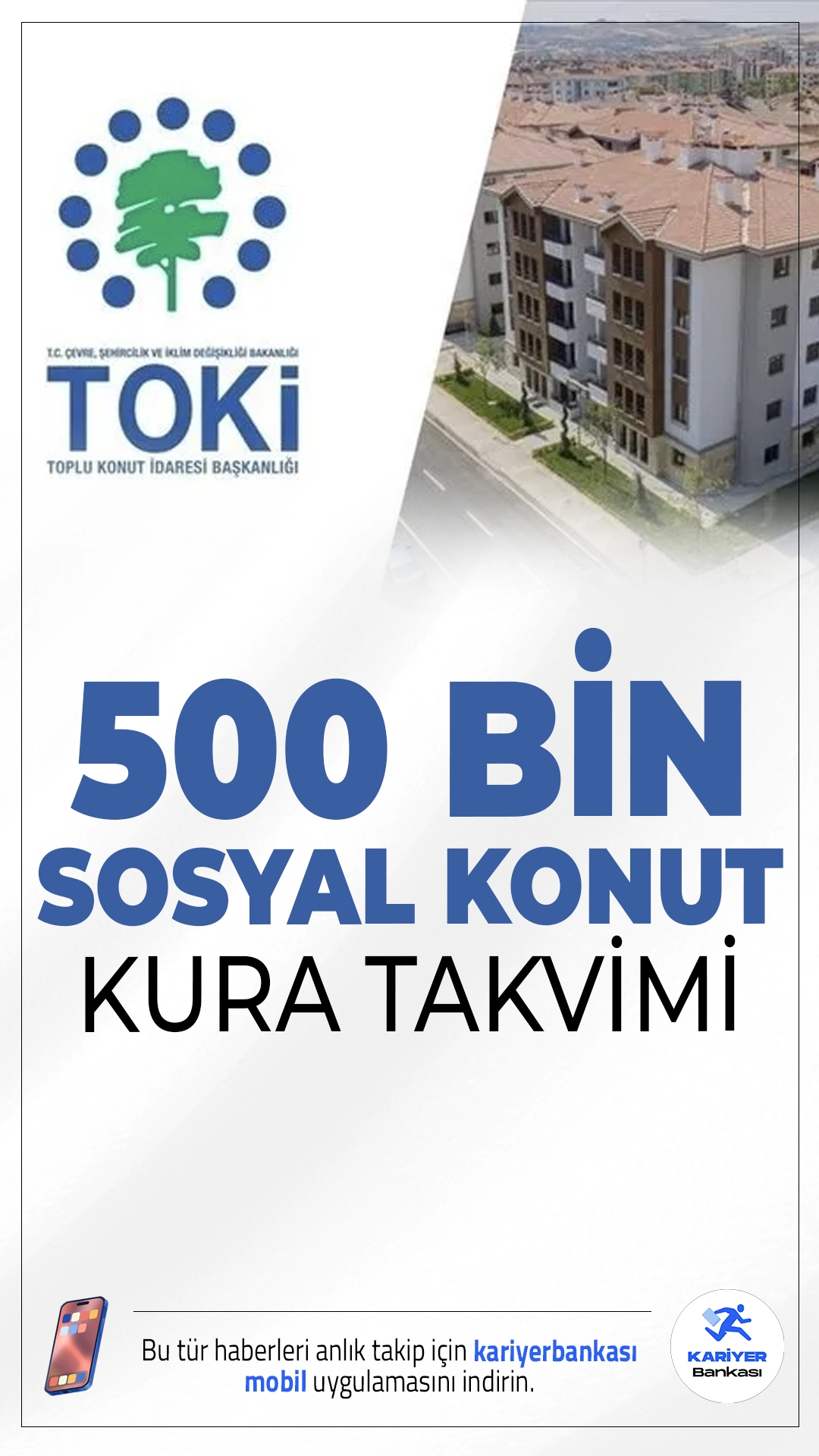 TOKİ Kura Çekimi Ne Zaman Yapılacak? İşte Detaylı Takvim.Konut sahibi olmak isteyenler için TOKİ'nin 500 bin sosyal konut projesinde başvurular Kasım ayında başlayacak. Peki, başvuru sonrası kura çekimi ne zaman yapılacak? İşte TOKİ kura çekimiyle ilgili tüm merak edilenler...