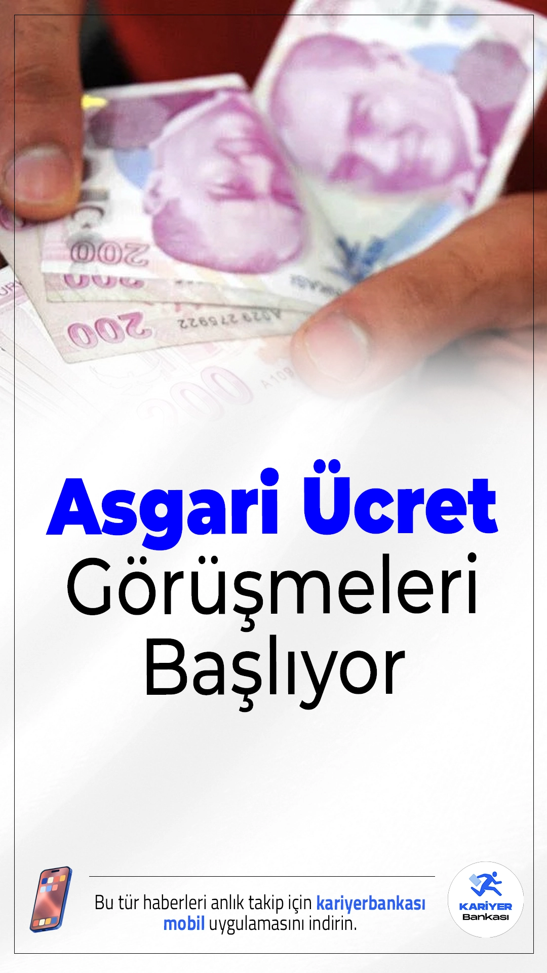 Asgari Ücret Görüşmeleri Aralık'ta Başlıyor.Milyonlarca çalışanı ilgilendiren yeni asgari ücret görüşmeleri aralık ayında başlıyor. Yeni rakam 31 Aralık'a kadar açıklanacak.