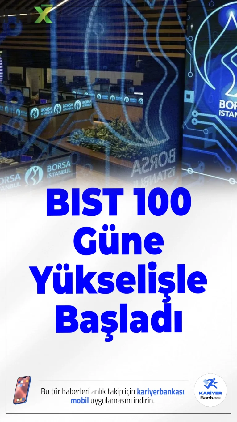 BIST 100 Güne Yükselişle Başladı: Endeks 10.357 Puandan Açıldı.Borsa İstanbul'da BIST 100 endeksi, haftanın ikinci işlem gününe yüzde 0,40 artışla 10.357,17 puandan başladı. Dünkü sert düşüşün ardından gelen bu toparlanma dikkat çekti.