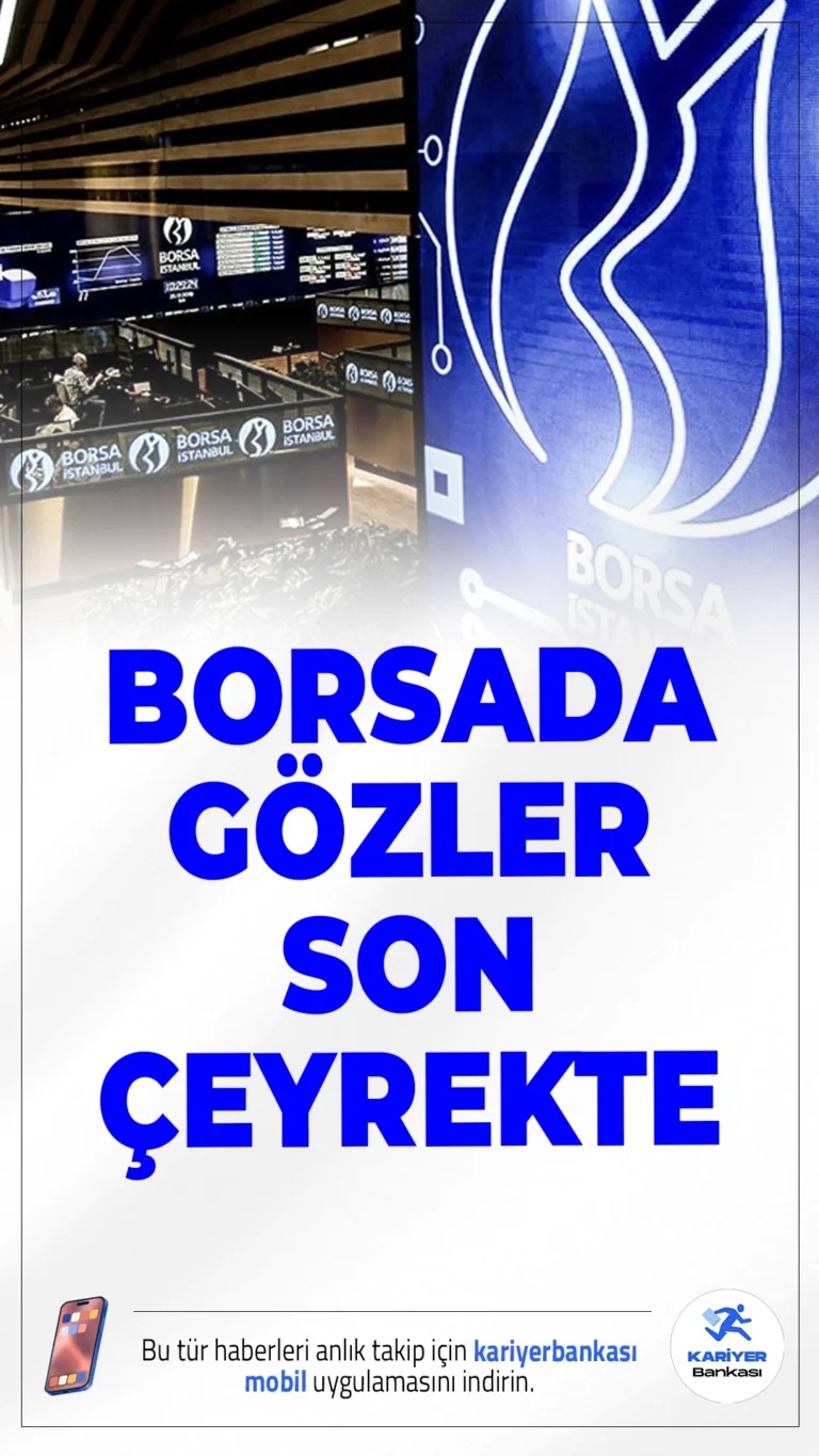 Borsada Son Çeyrek Umutları Artıyor: Gözler Faiz ve Enflasyon Verilerinde.BIST 100 endeksi yılın ilk 9 ayında yatırımcısına kazandırdı. Uzmanlar, son çeyrekte yönün yukarı olabileceğini, faiz indirimi ve enflasyonun belirleyici olacağını söylüyor.