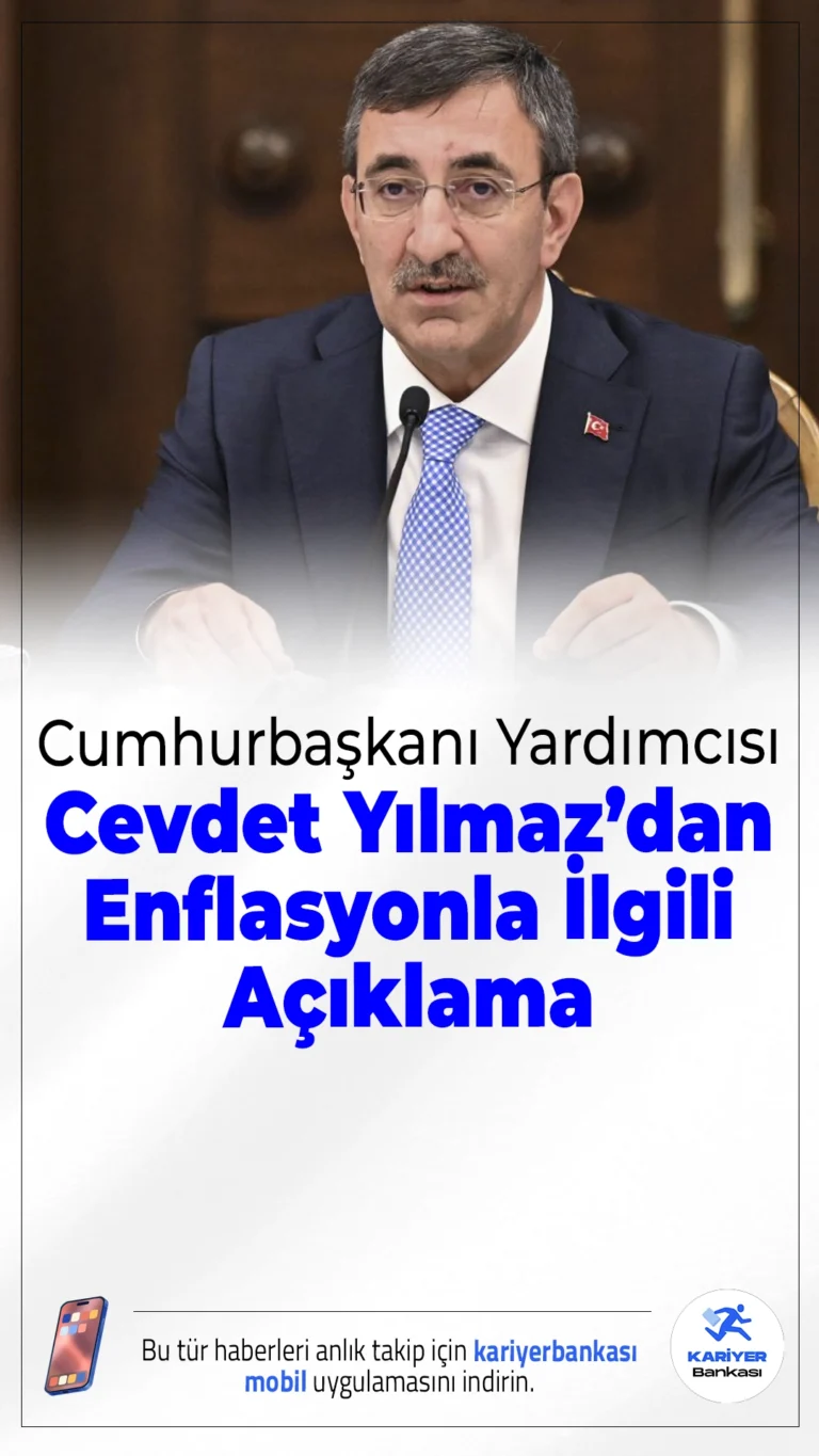 Cumhurbaşkanı Yardımcısı Cevdet Yılmaz: Enflasyonla Mücadele Geçici Duraklamalara Rağmen Kararlılıkla Sürüyor.Eylül ayına özgü gelişmelerle enflasyonda geçici artış yaşansa da ekonomi yönetimi kararlılıkla yoluna devam ediyor.