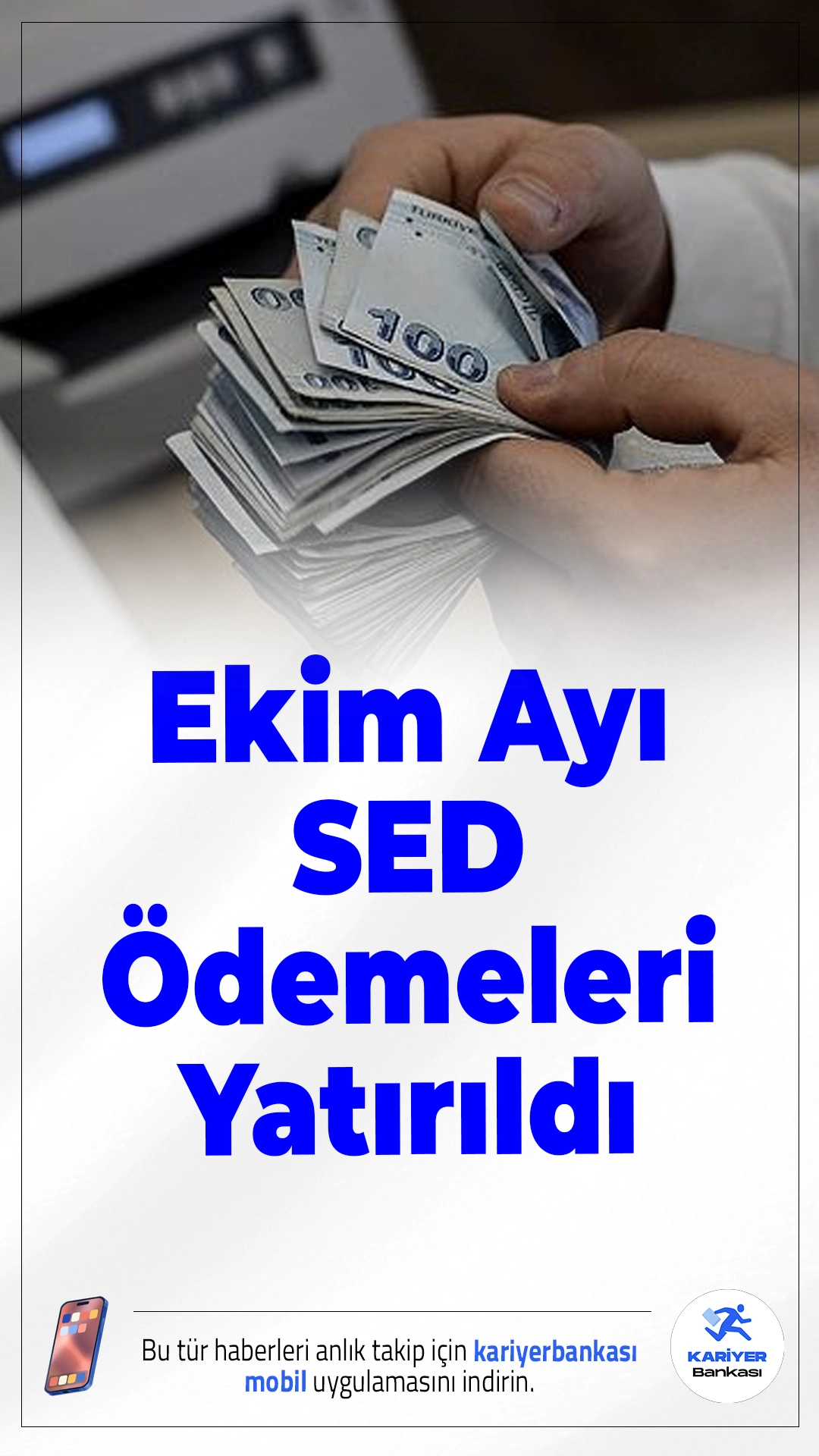 Ekim Ayı SED Ödemeleri Yatırıldı: Ailelere 1 Milyar 454 Milyon TL Destek Sağlandı.Çocukların aile ortamında sağlıklı bir şekilde büyümesi için yapılan Sosyal ve Ekonomik Destek (SED) ödemeleri, ekim ayında da ihtiyaç sahiplerinin hesaplarına yatırıldı.