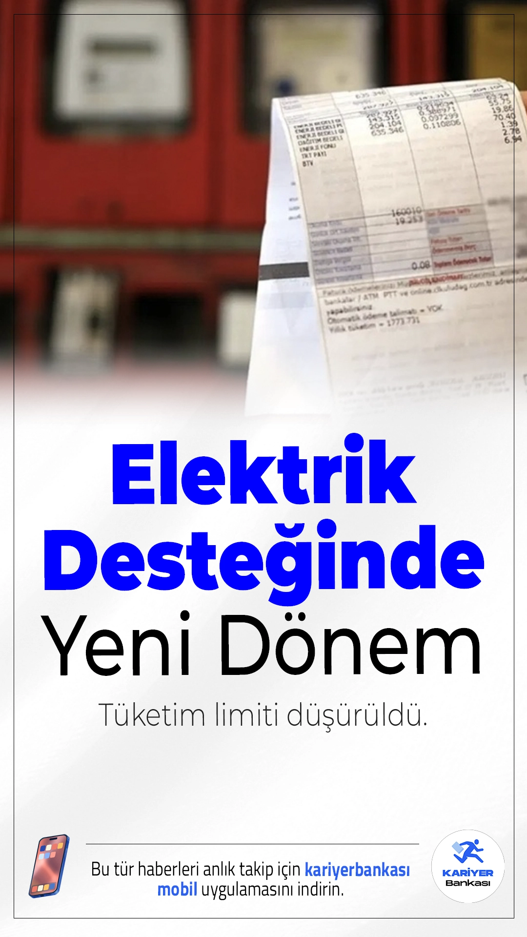 Elektrik Desteğinde Yeni Dönem: Tüketim Limiti Düşürüldü.Elektrikte devlet desteğine dair yeni düzenlemeyle, yüksek tüketimli aboneler 2026'dan itibaren bu haktan yararlanamayacak.