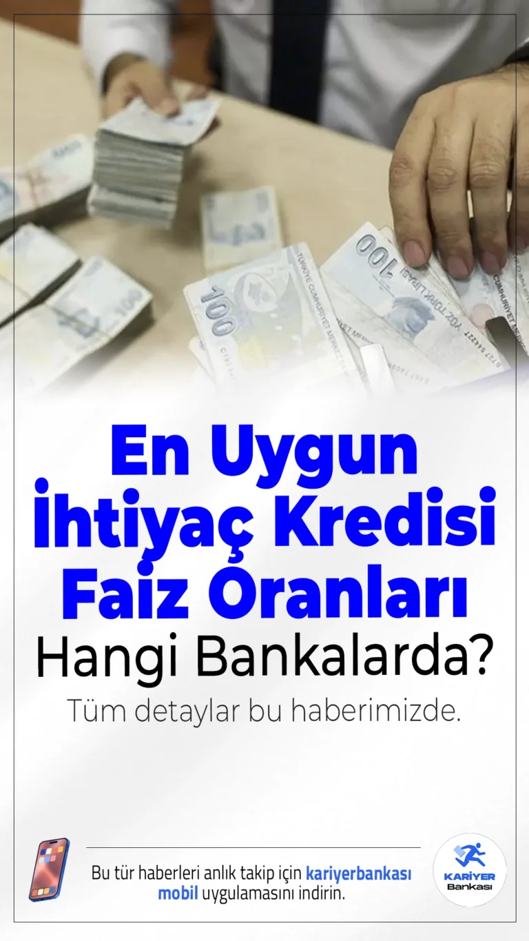 En Uygun İhtiyaç Kredisi Faiz Oranları Hangi Bankalarda?Yüzde 2,99 faiz oranıyla ihtiyaç kredisi fırsatları dikkat çekiyor. 125 bin TL kredi çeken bir kişinin 12 ay sonunda yapacağı toplam ödeme ise 159 bin 500 TL.