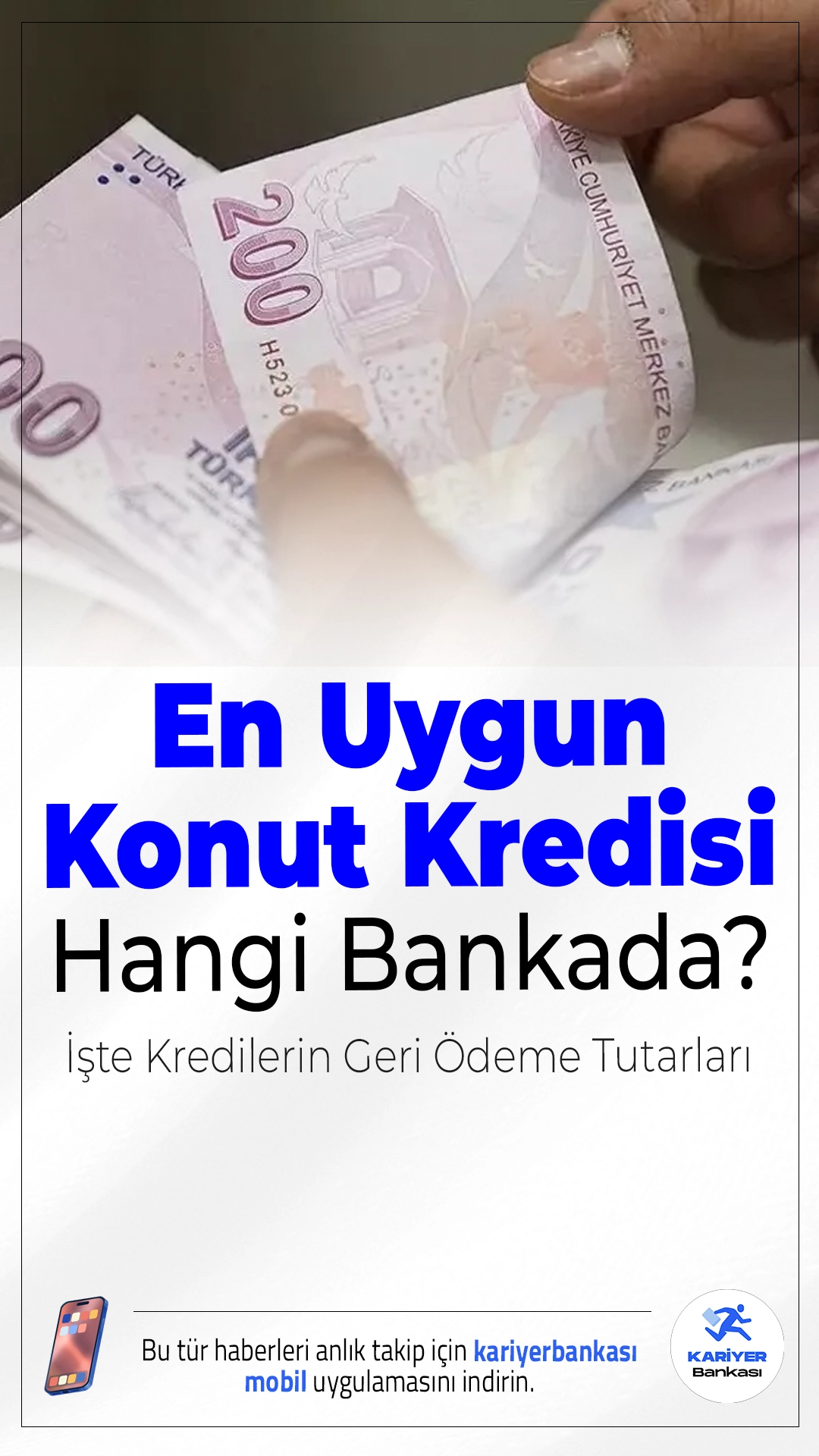 En Uygun Konut Kredisi Hangi Bankada? İşte Kredilerin Geri Ödeme Tutarları.Konut kredisi arayışında olanlar için bankaların sunduğu faiz oranları yüksek seyretmeye devam ediyor. Peki, en düşük faiz hangi bankada, aylık taksitler ve toplam geri ödeme tutarları ne kadar?
