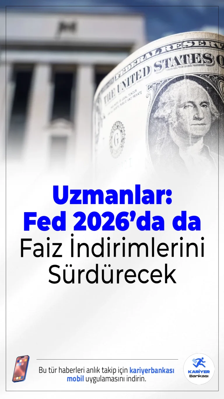 Uzmanlar: Fed 2026’da da Faiz İndirimlerini Sürdürecek.ABD Merkez Bankası'nın (Fed) 2026 yılında da faiz indirimlerine devam etmesi bekleniyor. Uzmanlar, ülkedeki iş gücü piyasasında süren zayıflığın bu politikanın ana nedeni olacağını belirtiyor.