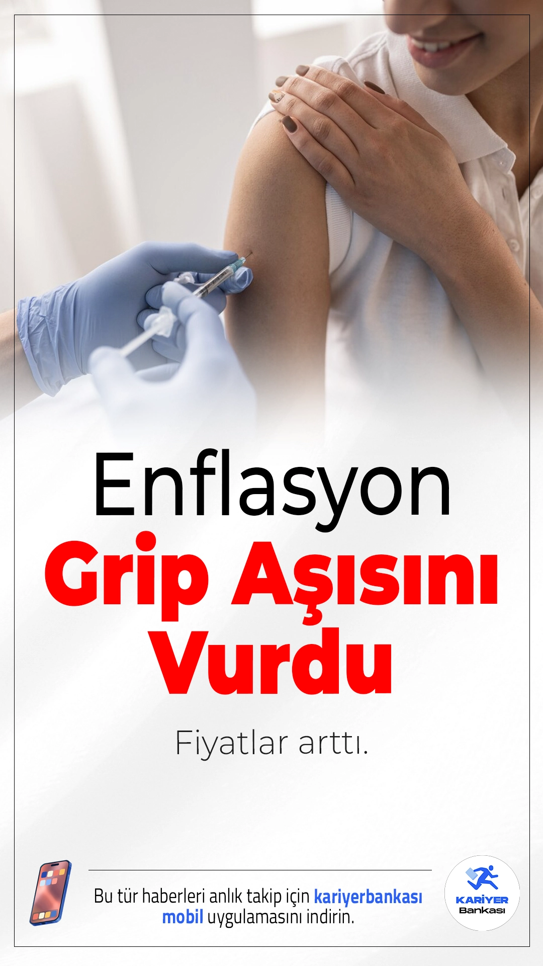 Enflasyon Grip Aşısını da Vurdu: 4 Yılda %535 Zam!Grip aşısının fiyatı 2021'de 100 TL'nin altındayken, 2025 itibarıyla 600 TL sınırına dayandı. Mevsimsel hastalıklarla mücadele etmek isteyen vatandaşlar için artan maliyet dikkat çekiyor.