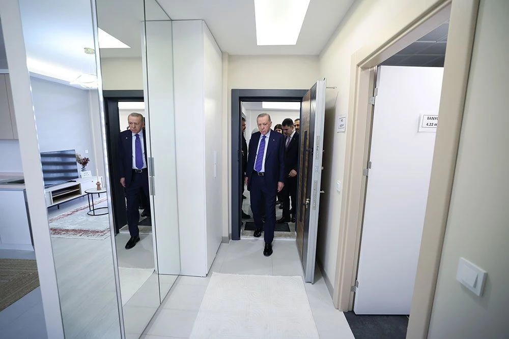500 Bin Sosyal Konut Projesinde Örnek Daireler Tanıtıldı! 