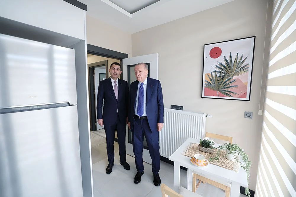 500 Bin Sosyal Konut Projesinde Örnek Daireler Tanıtıldı! 