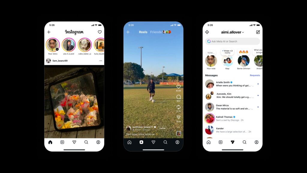 Instagram Arayüzünü Baştan Aşağı Yeniliyor!
