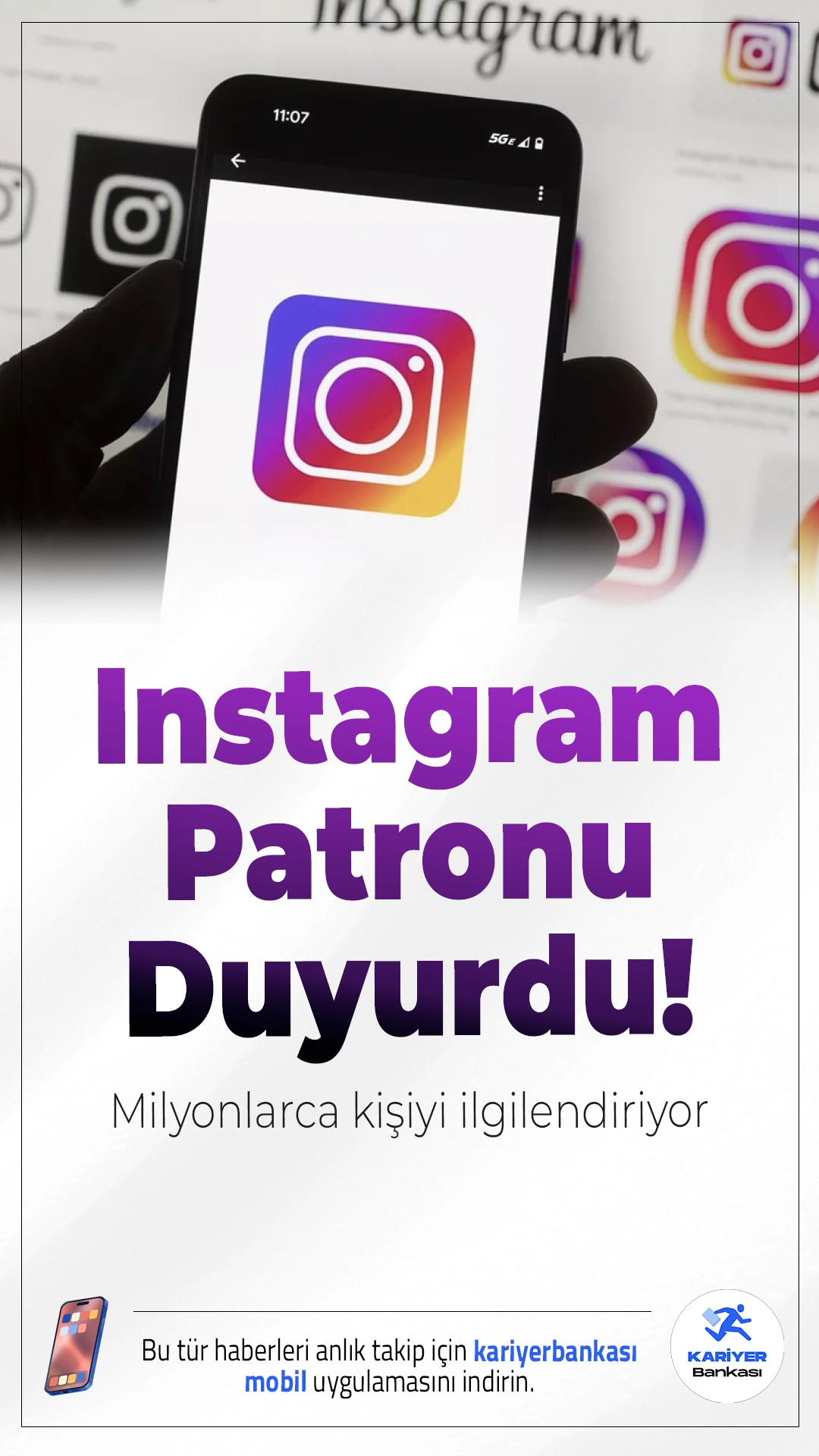 Instagram Patronu Duyurdu! Milyonlarca Kişiyi İlgilendiriyor.Instagram’da içerik akışı artık daha kişisel—kendi beğenilerinize göre şekillenecek şekilde güncellendi.Meta çatısı altındaki Instagram’ın CEO’su Adam Mosseri, sosyal medya üzerinden yaptığı açıklamayla platformun algoritmasında yeni bir döneme girileceğini duyurdu.