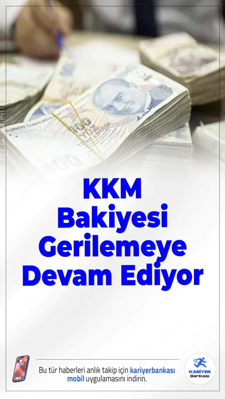 KKM Bakiyesi Gerilemeye Devam Ediyor.Kur Korumalı Mevduat hesaplarında düşüş sürüyor. Geçen hafta KKM bakiyesi 26,1 milyar lira azalarak 266,6 milyar liraya geriledi.