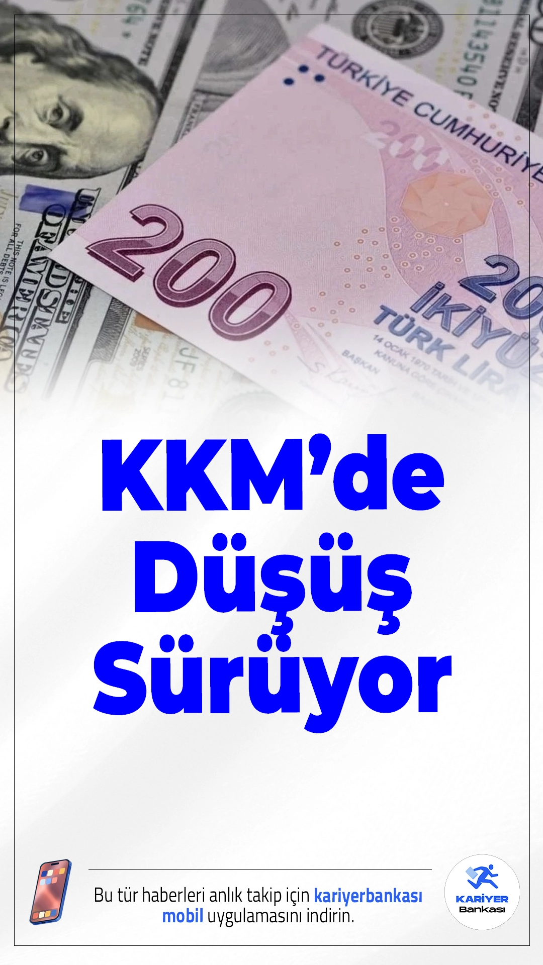KKM’de Sert Gerileme: 200 Milyar Liranın Altı Görüldü!Kur korumalı mevduat hesaplarında son haftalarda yaşanan düşüş ivme kazandı; 24 Ekim haftasında hacim 171 milyar TL'ye kadar indi.