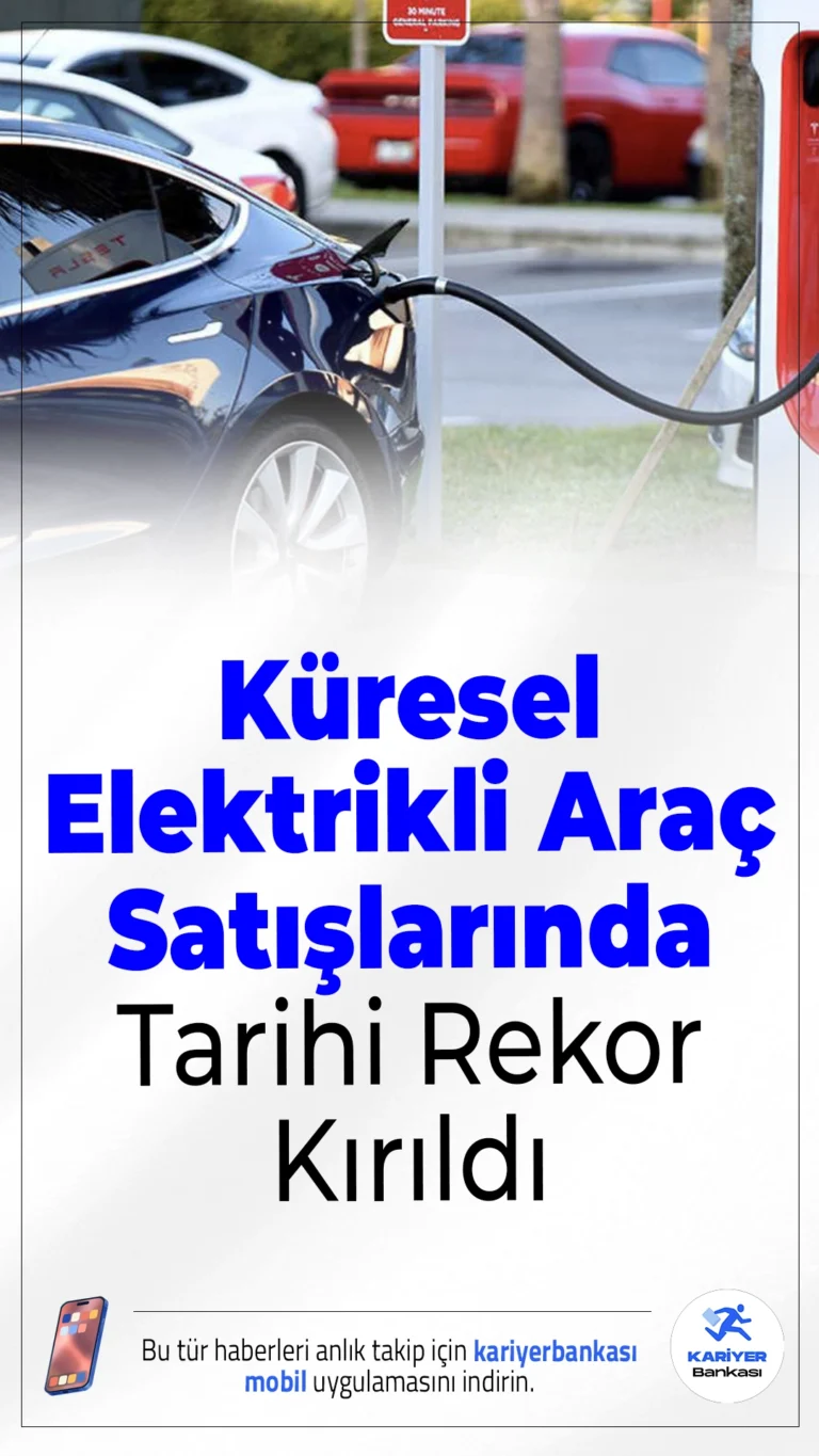 Küresel Elektrikli Araç Satışlarında Tarihi Rekor Kırıldı.Elektrikli araç satışları eylülde ilk kez 2 milyon adedi aşarak rekor kırdı. En büyük pazar yine Çin olurken, Avrupa ve Kuzey Amerika'da da dikkat çeken artışlar yaşandı.
