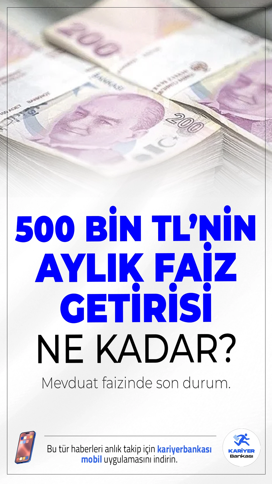 Mevduat Faizinde Son Durum: 500 Bin TL'nin 32 Günlük Getirisi Ne Kadar?Yatırımcılar, son dönemde artan faiz oranlarıyla birlikte vadeli mevduat hesaplarını yeniden değerlendirmeye başladı. Bankaların sunduğu faiz oranları merak konusu olurken, 500 bin TL'lik birikimini vadeli hesaba yatırmak isteyenler en yüksek getiriyi hangi bankanın sunduğunu araştırıyor. İşte banka banka faiz oranları ve 32 günlük net kazançlar...
