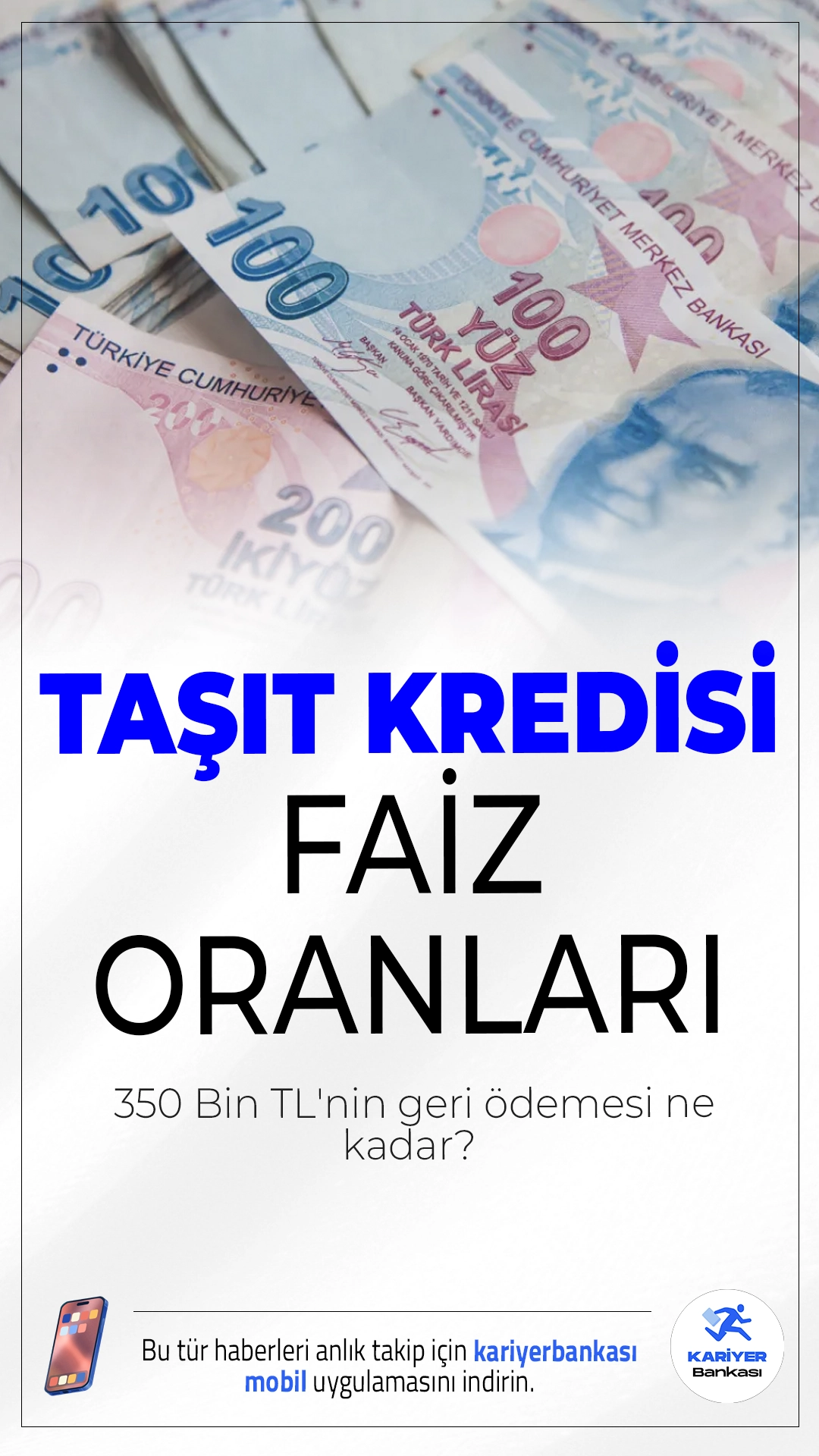 Araç Kredilerinde Son Durum: 350 Bin TL'nin Geri Ödeme Hesabı Ne Kadar?Taşıt kredisi faiz oranlarında bu hafta değişiklik yok! Araba almak isteyenler için 12, 24 ve 36 ay vadeli 350 bin TL taşıt kredisi hesaplamaları ve en uygun faiz veren bankalar haberimizde.
