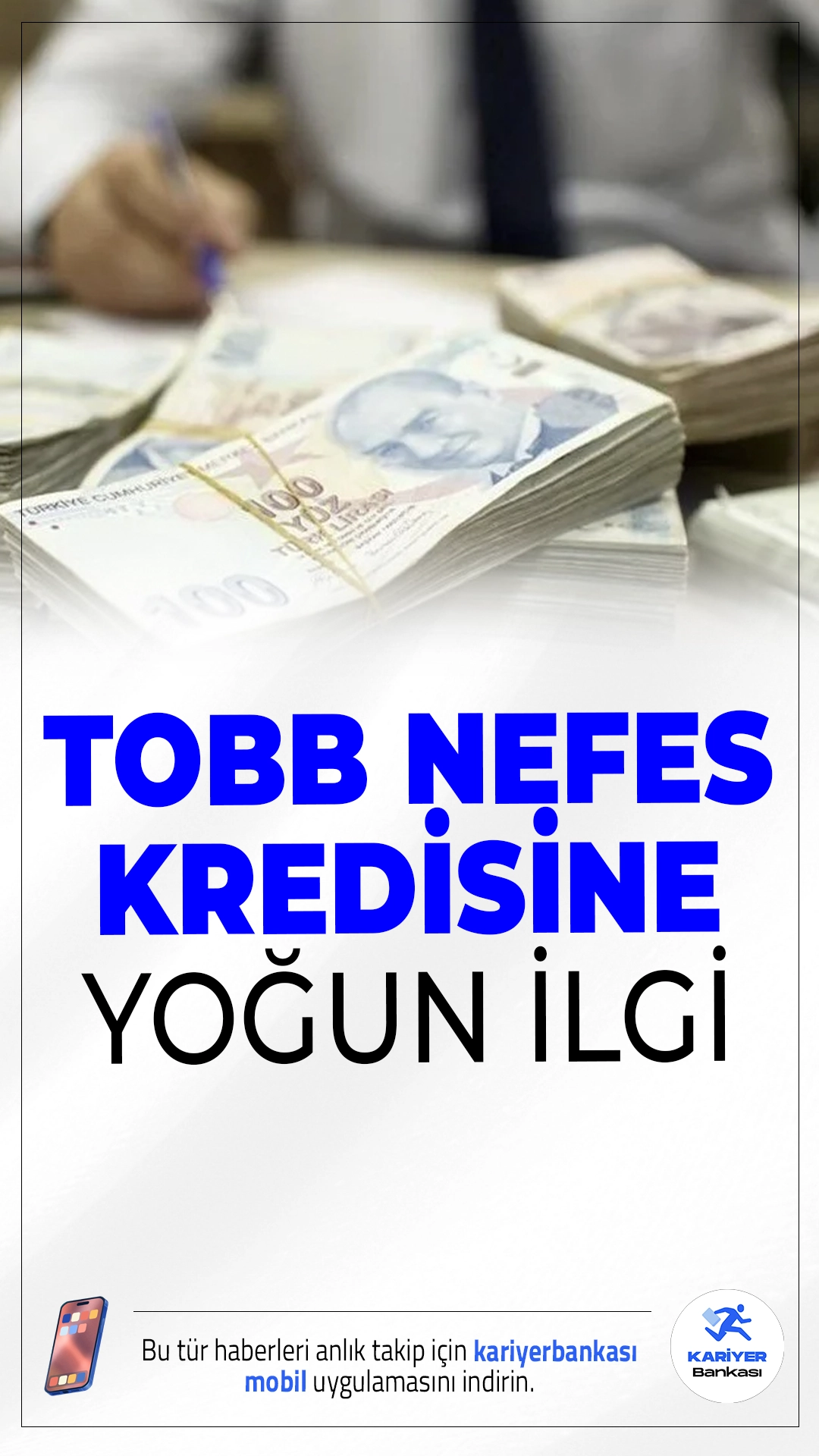 TOBB Nefes Kredisi’ne Yoğun İlgi.KOBİ’lerin can simidi haline gelen TOBB Nefes Kredisi’ne yeni dönemin ilk haftasında başvuruların yüzde 95’e ulaşması, işletmelerin finansmana erişim konusundaki ihtiyacını bir kez daha gözler önüne serdi.