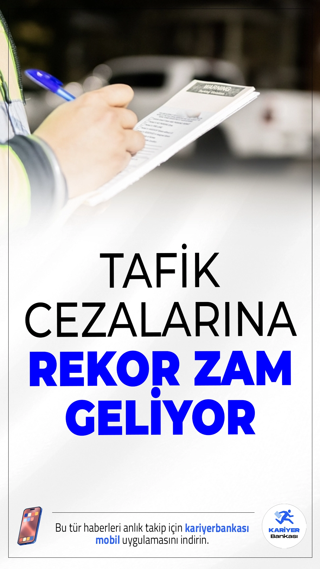 Trafik Cezalarına Rekor Zam Geliyor.Trafik güvenliğini artırmak amacıyla cezalar sil baştan düzenleniyor. Yeni düzenlemeyle birlikte birçok trafik kural ihlaline kesilecek para cezalarına ciddi oranlarda zam yapılacak.
