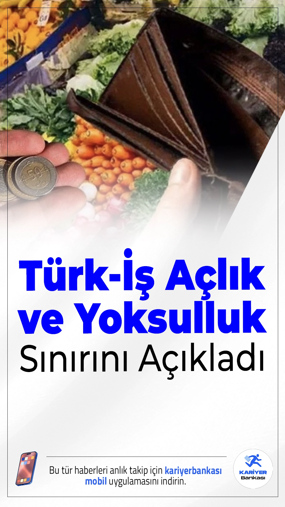 Türk-İş Ekim Ayı Açlık ve Yoksulluk Sınırını Açıkladı.Ankara'da yaşayan dört kişilik bir ailenin sağlıklı beslenmesi için gereken harcama Ekim 2025 itibariyle 28.411 TL’ye yükseldi. Yoksulluk sınırı ise 92 bin TL’yi aştı.