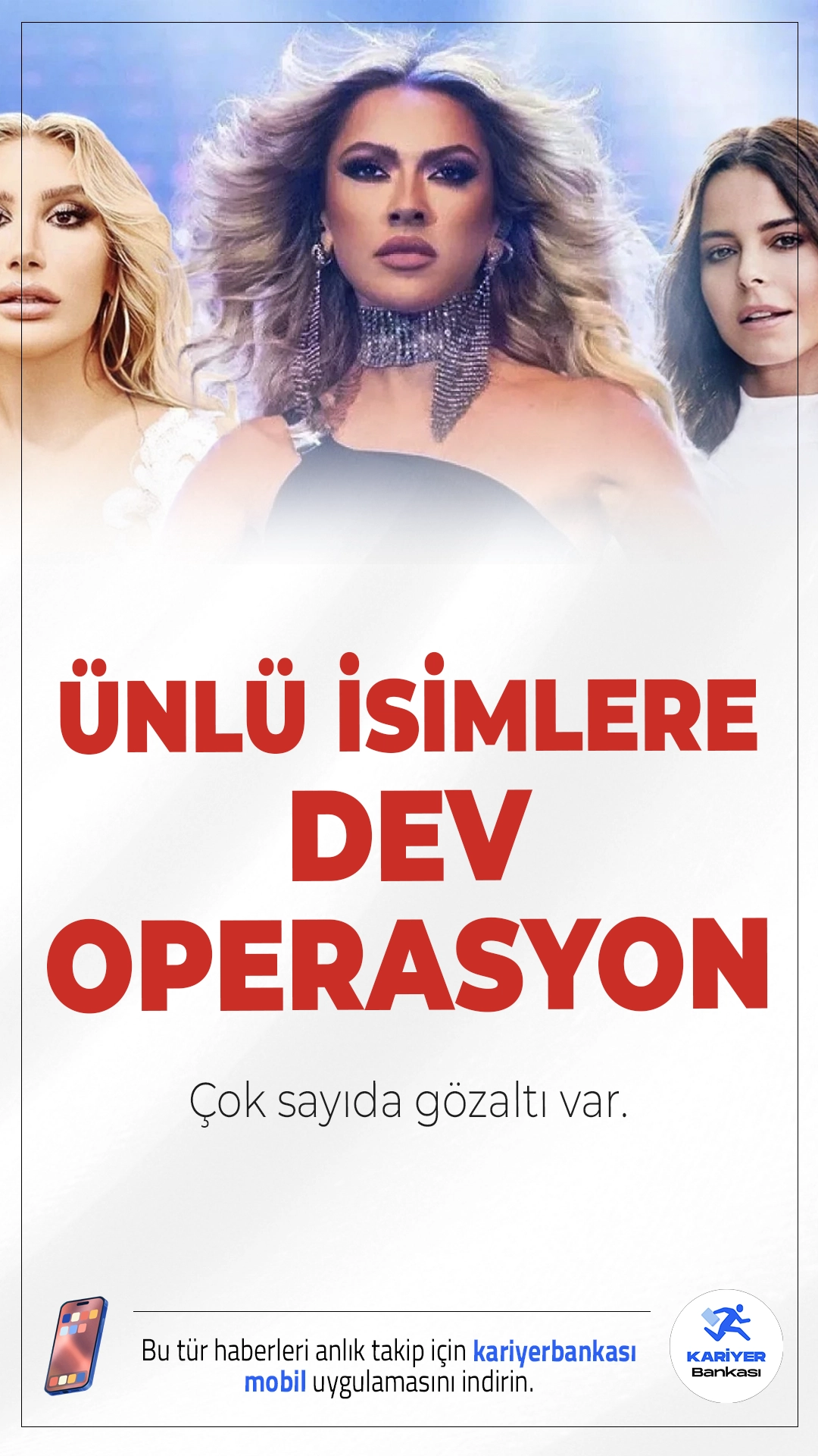 Ünlülere Uyuşturucu Operasyonu: Çok Sayıda Gözaltı Var.Sabah saatlerinde düzenlenen operasyonla birçok ünlü isim uyuşturucu iddialarıyla gözaltına alındı. Sosyal medya paylaşımları ve videoları delil olarak gösterildi.