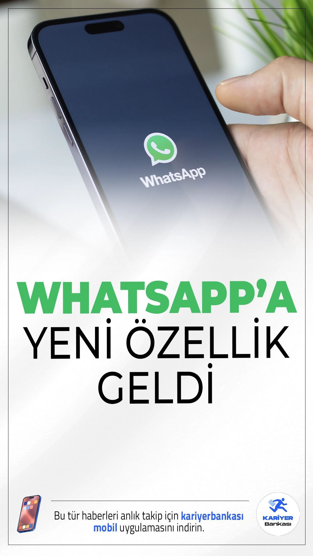 WhatsApp Arama Ekranı Değişti.WhatsApp, iOS kullanıcıları için çağrı deneyimini baştan aşağı yeniliyor. Gelen son güncellemeyle birlikte tüm aramalar tek sekmede toplanıyor, aramalar artık çok daha pratik hale geliyor.