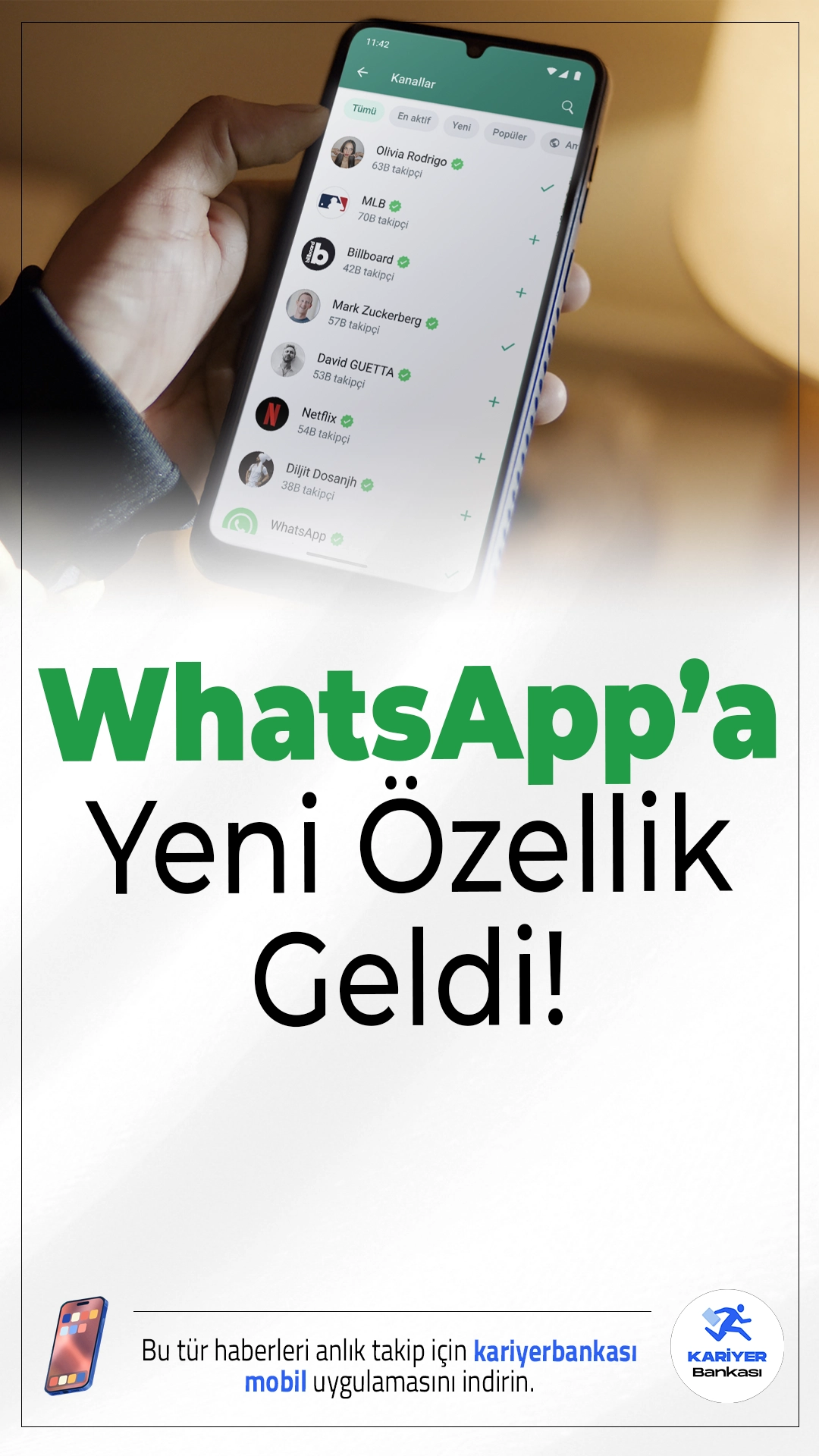 WhatsApp'a Yeni Özellik Geldi.Son güncellemeyle birlikte iPhone kullanıcıları, WhatsApp’ta gelen yabancı dildeki mesajları anlık olarak çevirebilecek.