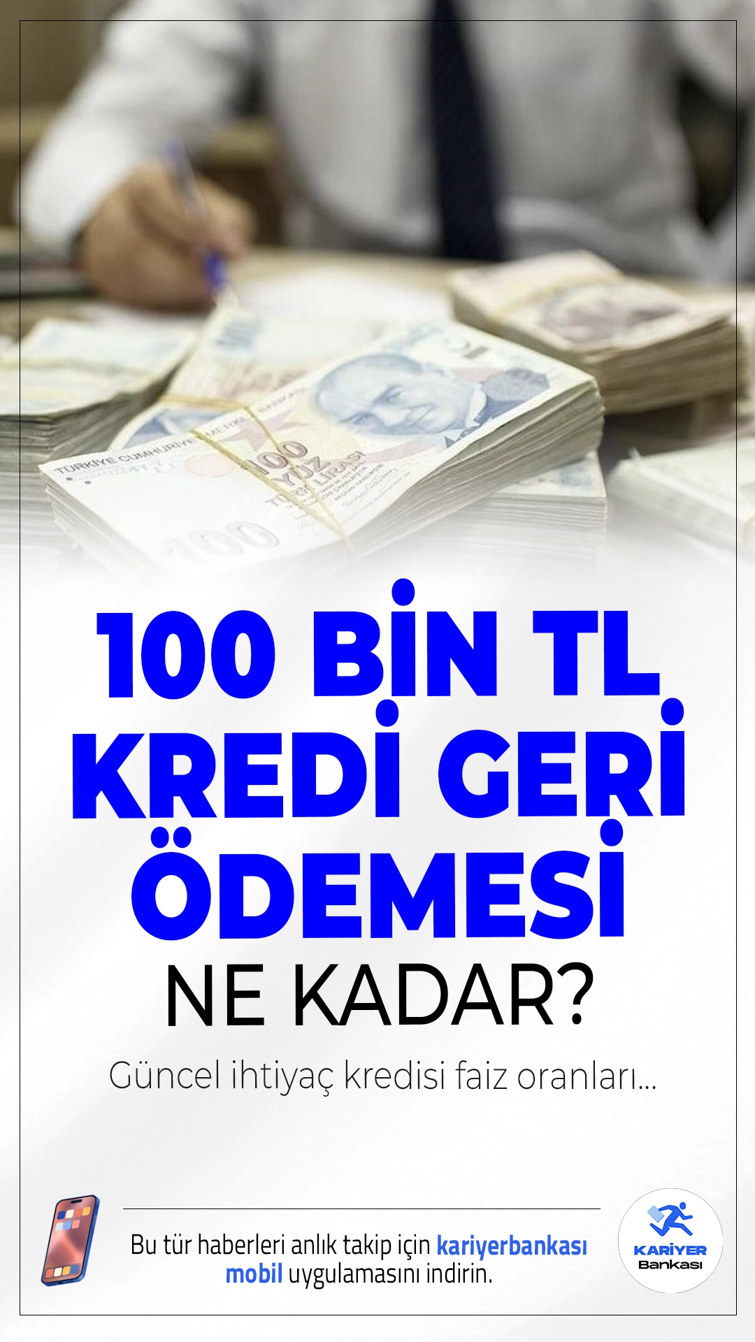 İhtiyaç Kredilerinde Yeni Dönem: 100 Bin TL İçin Güncel Geri Ödeme Tutarları!Merkez Bankası'nın faiz indirim sinyali sonrası bankalar harekete geçti. Bazı bankalarda oranlar %1’in altına geriledi. İşte banka banka kredi faizleri...