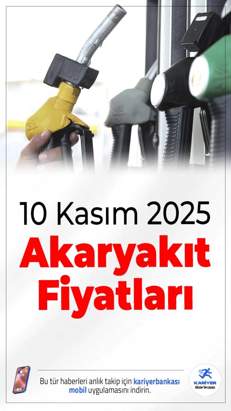 10 Kasım 2025 Güncel Akaryakıt Fiyatları: Benzin, Motorin ve LPG Ne Kadar Oldu?Brent petrol fiyatlarındaki dalgalanma, döviz kurlarındaki yükseliş ve ÖTV artışları, akaryakıt fiyatlarını doğrudan etkiliyor. 10 Kasım 2025 itibarıyla İstanbul, Ankara ve İzmir’de güncel benzin, motorin ve LPG fiyatları belli oldu. Peki, zam ya da indirim var mı?