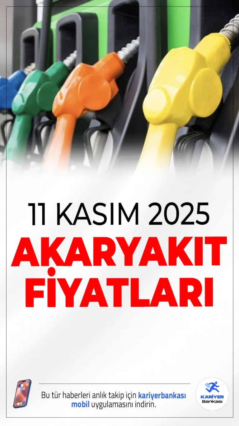 11 Kasım 2025'te Benzin, Motorin ve LPG Ne Kadar Oldu?Döviz kuru ve brent petrol fiyatlarındaki dalgalanma, akaryakıt fiyatlarını doğrudan etkiliyor. 11 Kasım 2025 Salı günü itibarıyla benzin, motorin ve LPG fiyatlarında son durum merak ediliyor.