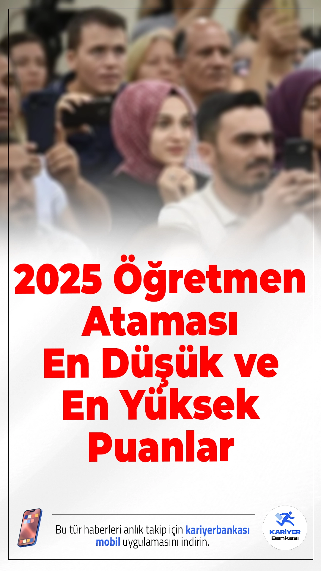 MEB 2025 Öğretmen Ataması En Düşük ve En Yüksek Puanlar Belli Oldu.Milli Eğitim Bakanlığı (MEB), 2025 Kasım KPSS Öğretmen Ataması sonuçlarına ilişkin branş bazlı taban puanlarıaçıkladı. Veriler, hem en çok öğretmen ihtiyacı olan branşları hem de atamada en yüksek rekabetin yaşandığı alanları gözler önüne serdi.