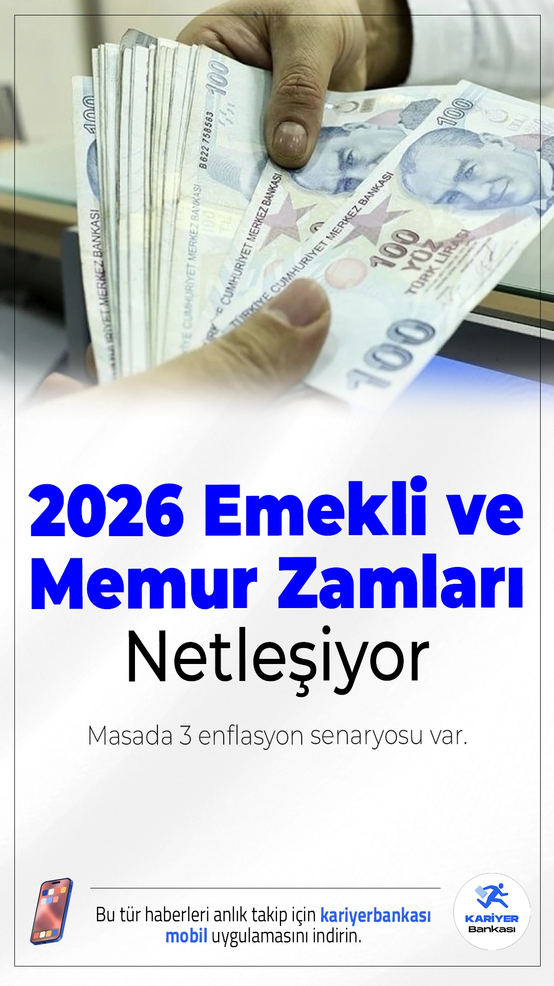 2026 Emekli ve Memur Zamları Netleşiyor: Masada 3 Enflasyon Senaryosu Var.2026 yılı ocak ayında emekliler ve memurlar için yapılacak zam oranları Merkez Bankası'nın enflasyon tahminlerine göre şekilleniyor. En düşük emekli maaşı 19 bin TL’ye, en düşük memur maaşı ise 61 bin TL’yi aşacak. İşte masadaki üç olası zam senaryosu...