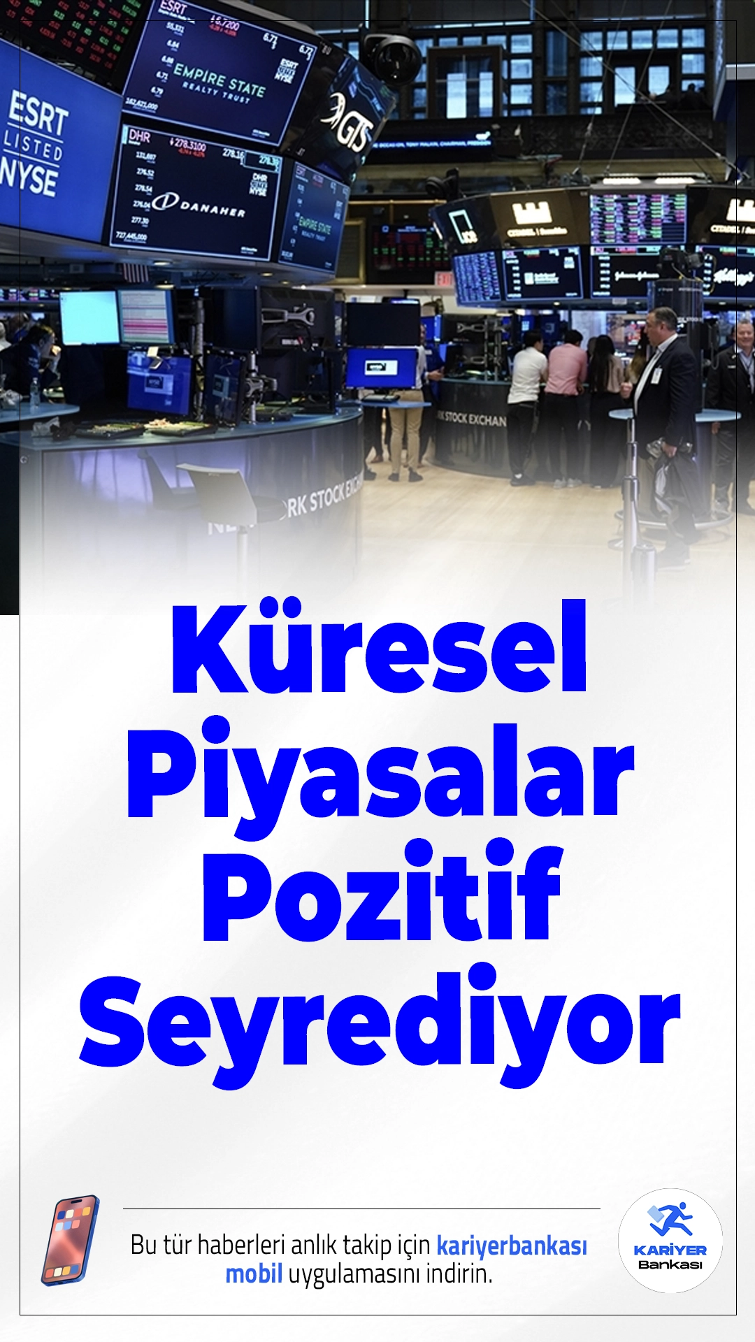 Küresel Piyasalar Pozitif Seyrediyor.ABD'de özel sektör istihdamının beklentileri aşması ve hizmet sektöründeki iyileşme sinyalleri, küresel piyasalarda iyimserliğe yol açtı.