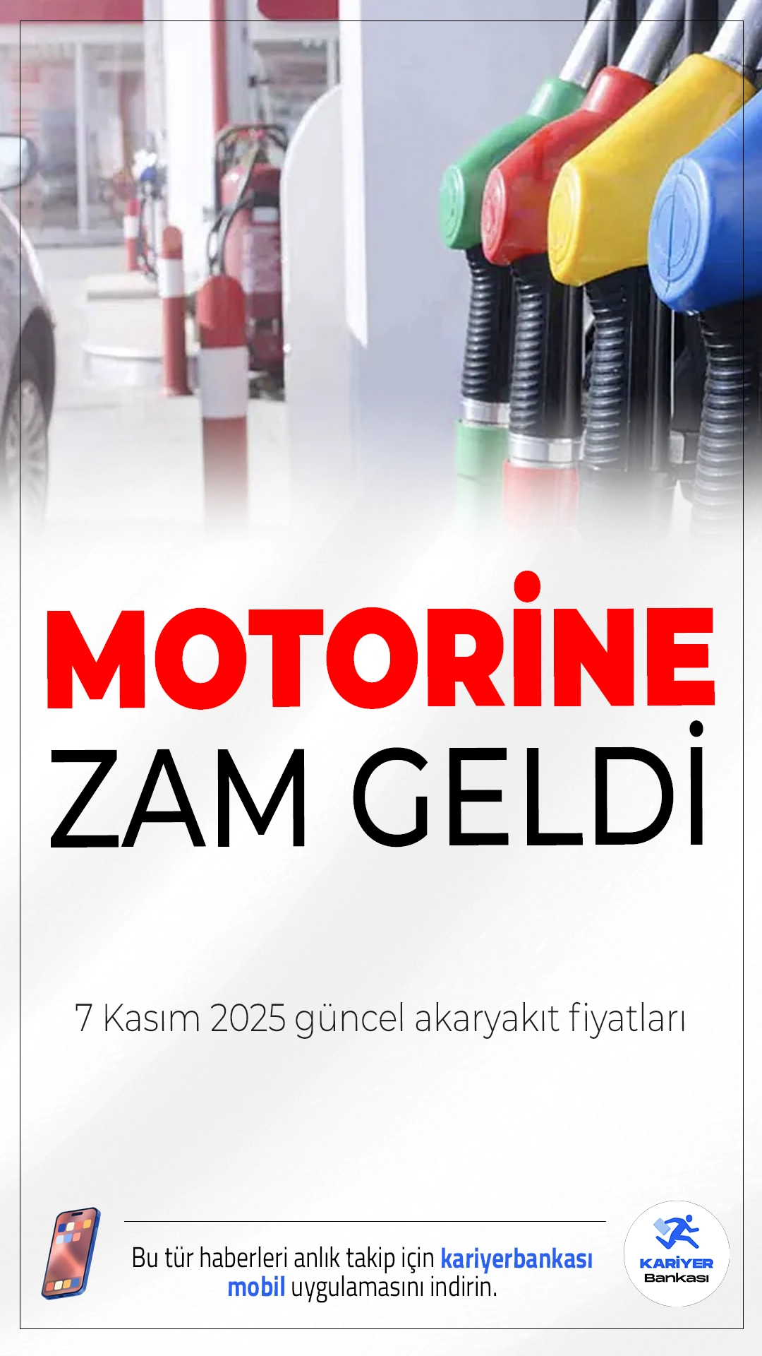 Motorine 2,11 TL Zam Geldi! 7 Kasım 2025 Güncel Akaryakıt Fiyatları.Brent petrol ve döviz kurundaki dalgalanma motorin fiyatlarını yeniden yükseltti. İşte İstanbul, Ankara ve İzmir'de güncel akaryakıt fiyatları...