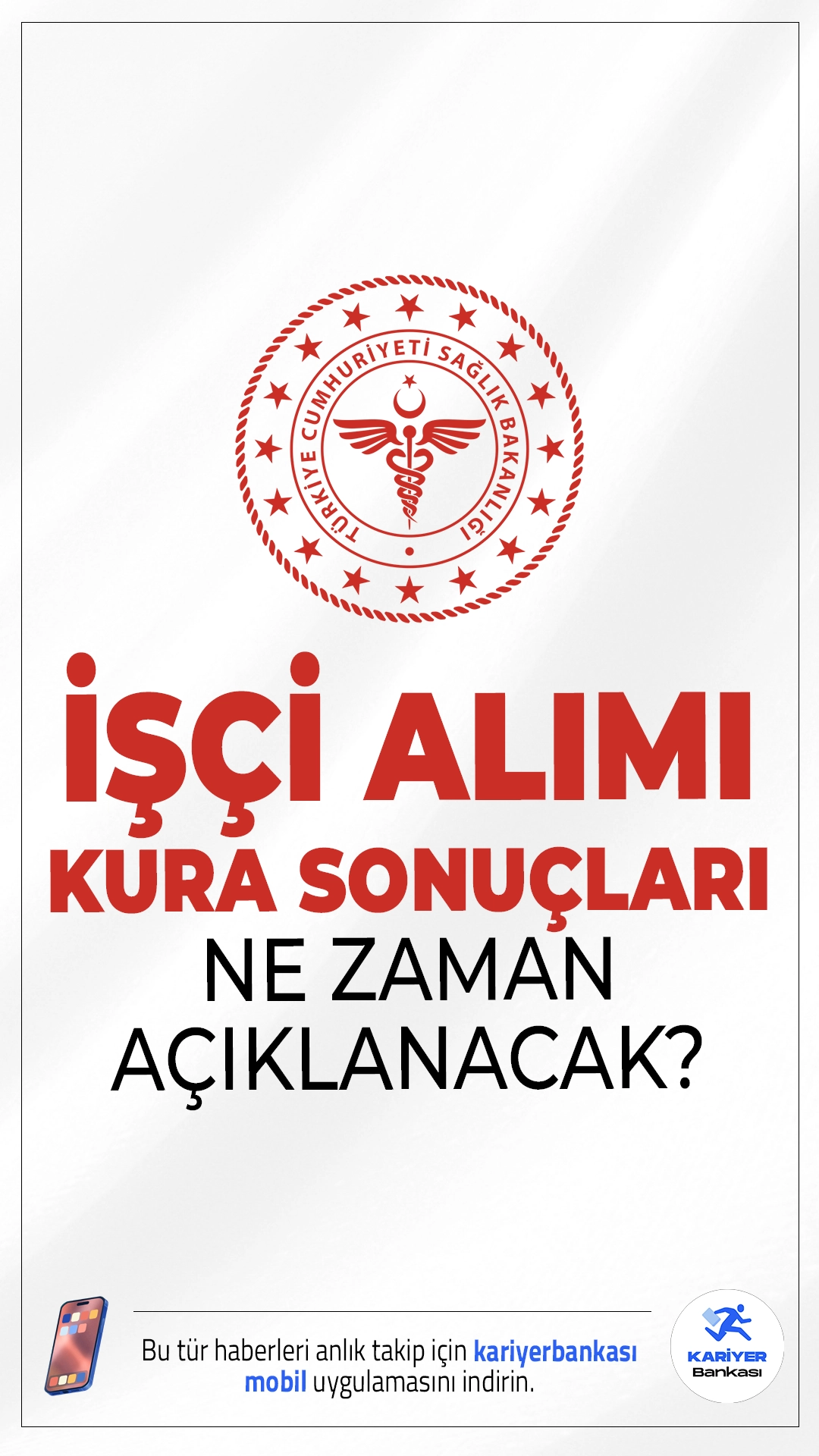 Sağlık Bakanlığı 2764 İşçi Alımı Kura Sonuçları Ne Zaman Açıklanacak?Sağlık Bakanlığı tarafından 2764 sürekli işçi alımı için düzenlenen kura çekimi bugün(12 Kasım 2025) Bilkent Yerleşkesinde noter huzurunda gerçekleştirildi. Sonuçlar ne zaman açıklanacak? İşte tüm detaylar..