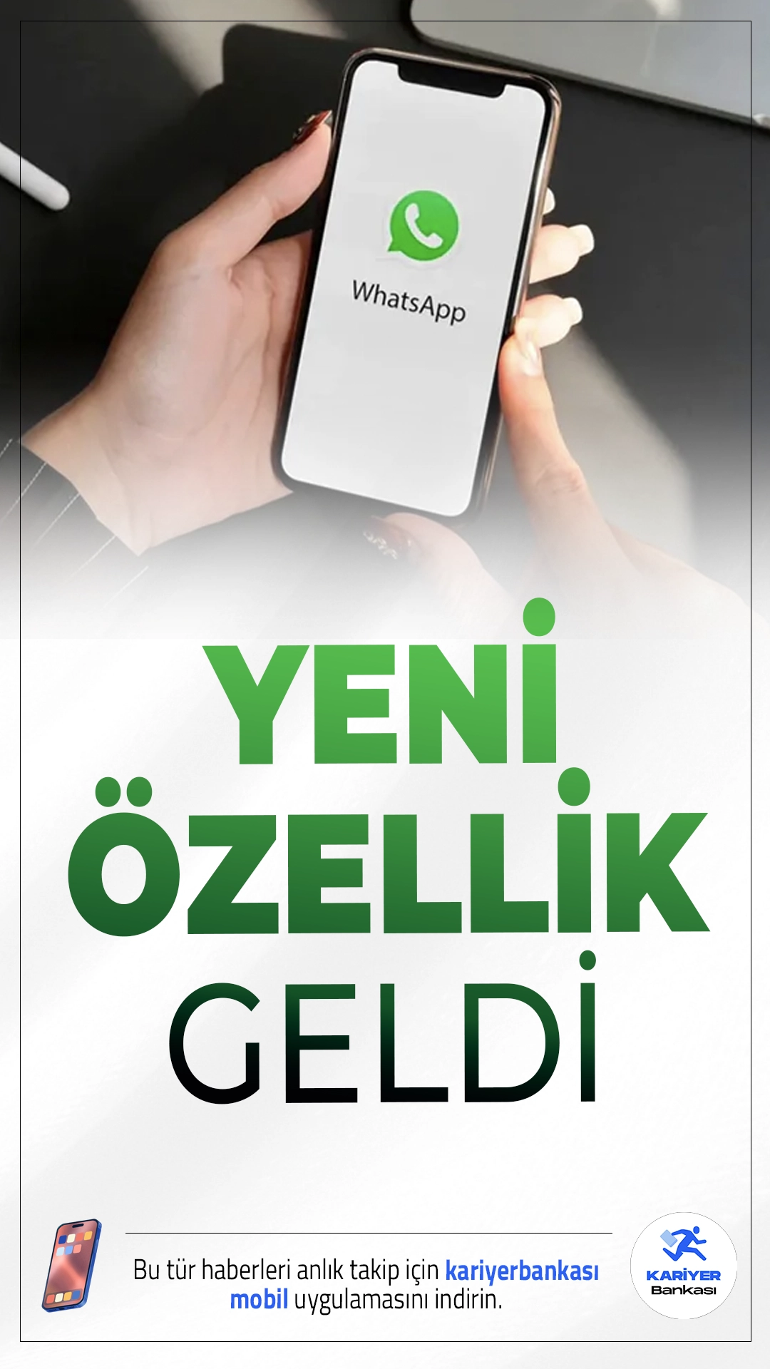 WhatsApp Yeni Durum Özelliği Geldi.WhatsApp, kullanıcıların kısa mesajlarla durum paylaşmasını sağlayacak yeni bir özellikle dikkat çekiyor.