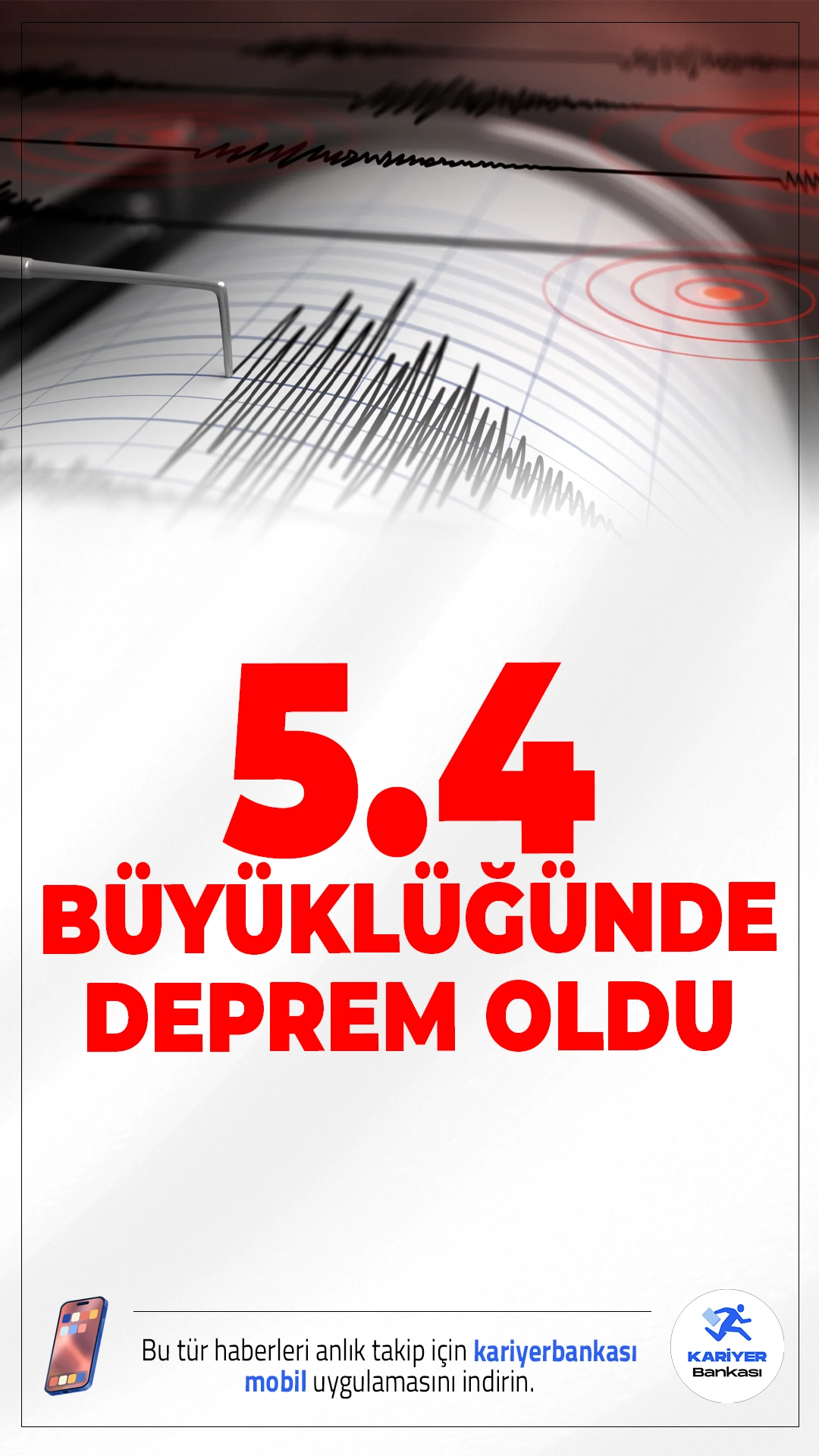 Akdeniz’de 5.4 Büyüklüğünde Deprem Oldu.AFAD, 12 Kasım 2025 tarihinde Akdeniz açıklarında saat 17:23'te meydana gelen 5.4 büyüklüğündeki depreme ilişkin verileri paylaştı. Depremin derinliği 18.84 km olarak ölçüldü.