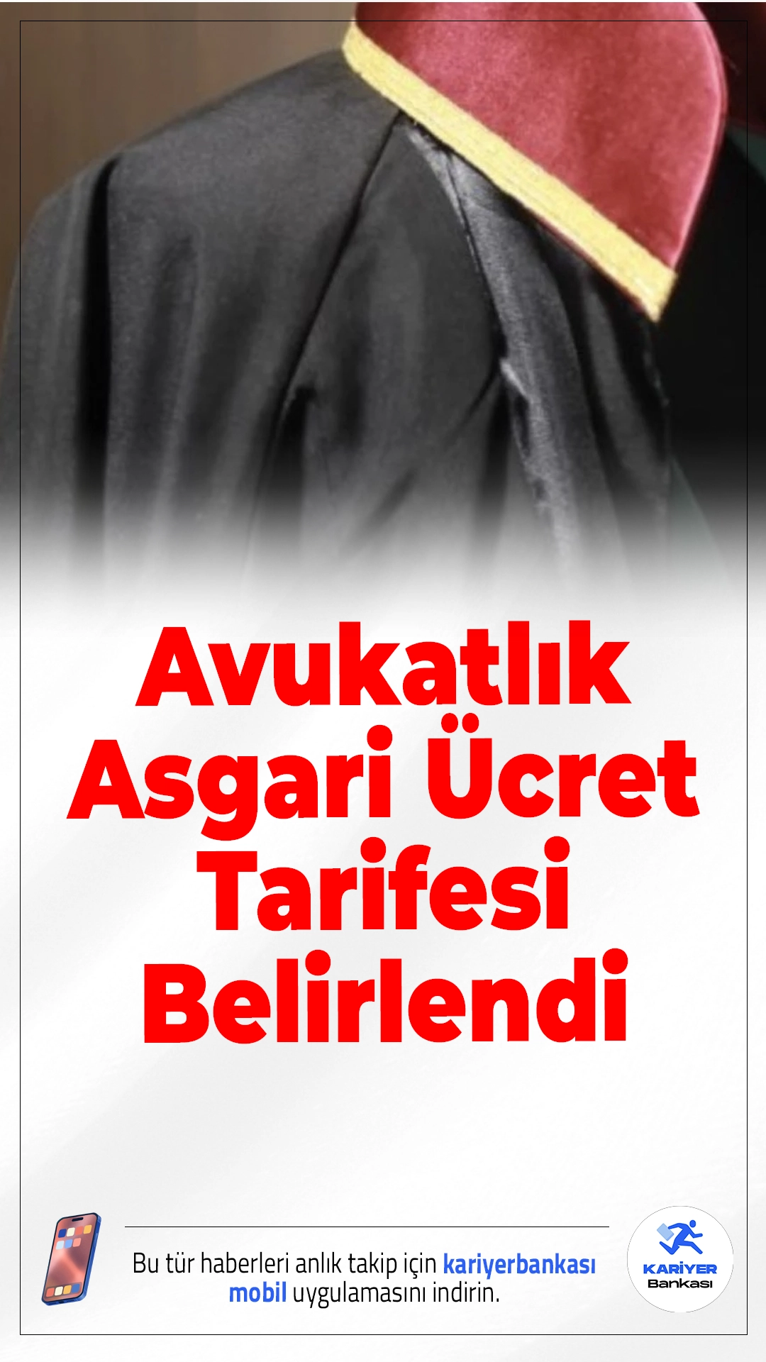 Avukatlık Asgari Ücret Tarifesi Belirlendi.Türkiye Barolar Birliği (TBB) tarafından hazırlanan ve Resmi Gazete’de yayımlanarak yürürlüğe giren 2025-2026 avukatlık asgari ücret tarifesi belli oldu. Yeni tarifeyle birlikte avukatlık ücretlerinde dikkat çeken artışlar yaşandı.