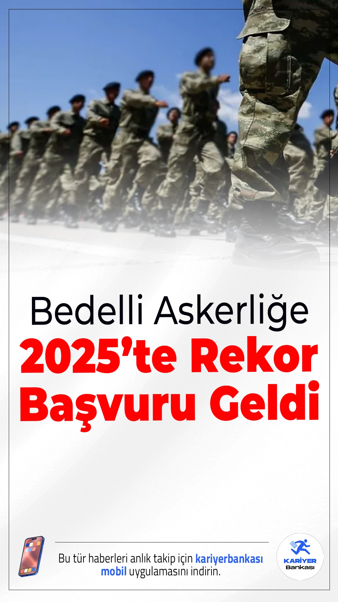 Bedelli Askerliğe 2025’te Rekor Başvuru: İşte Rakamlar ve Detaylar.Milli Savunma Bakanlığı, 2026 yılı bütçe sunumunda 2025 yılına ait bedelli ve dövizli askerlik başvuru sayılarını paylaştı. Açıklanan verilere göre, bu yıl 101 bin 212 kişi bedelli askerlik için başvurdu.