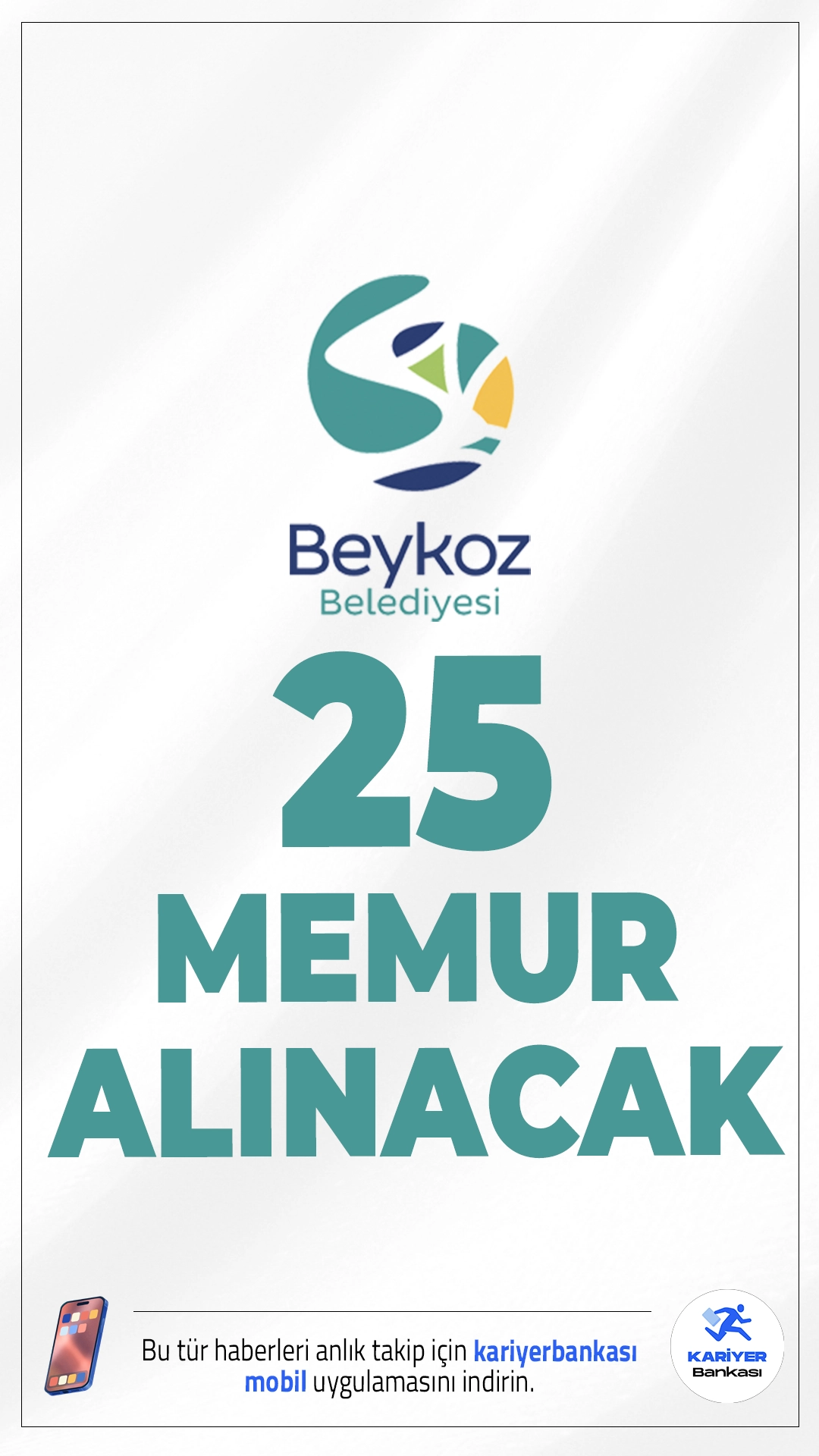 Beykoz Belediyesi 25 Memur Alımı Yapacak.İstanbul Beykoz Belediyesi, zabıta memuru alımı yapacağını duyurdu. Resmi duyuruda, zabıta memuru kadroları için aranan şartlar, başvuru tarihleri ve sınav detayları açıklandı.