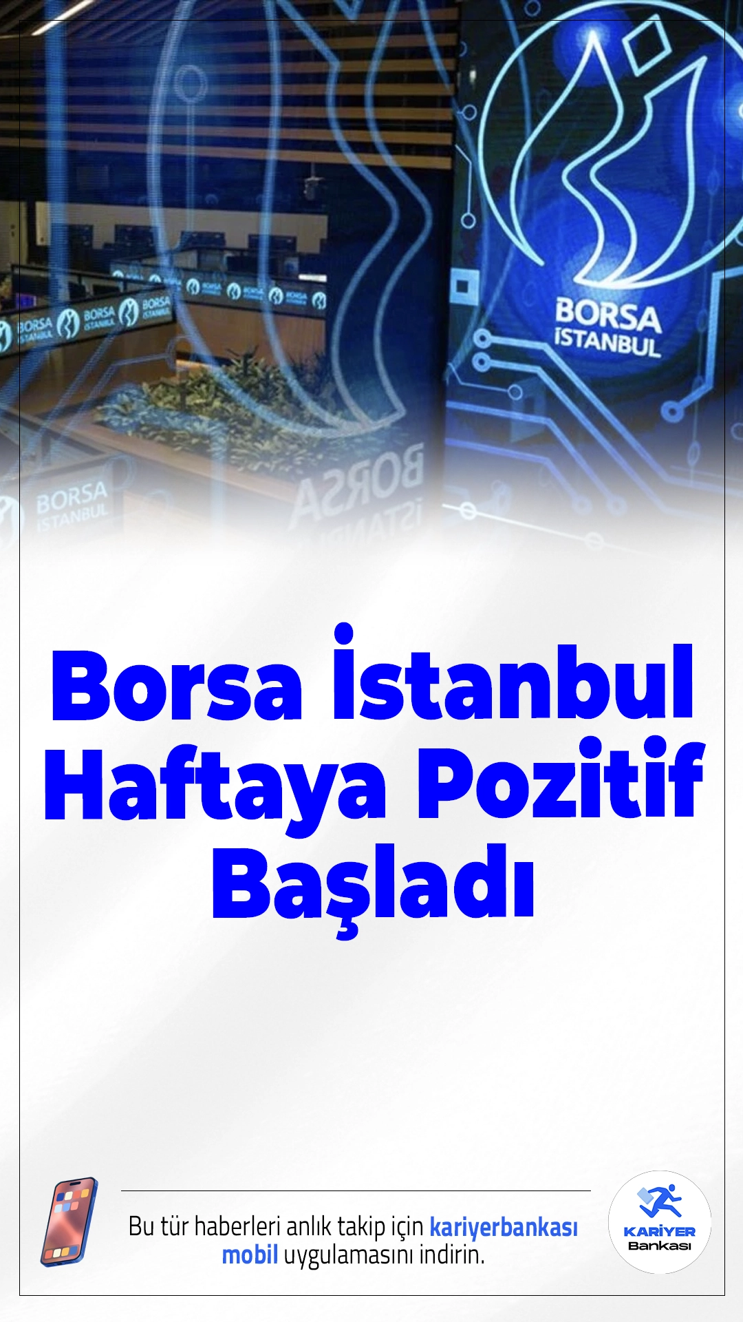 Borsa İstanbul Haftaya Pozitif Başladı.Borsa İstanbul'da haftanın ilk işlem günü yükselişle başladı. BIST 100 endeksi 11.000 puanın üzerine çıkarak yatırımcısına umut verdi.