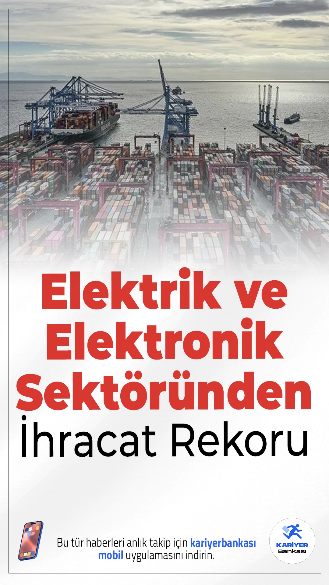 Elektrik ve Elektronik Sektöründen Tarihi İhracat Rekoru: 14,5 Milyar Dolar.Türkiye'nin elektrik ve elektronik sektörü, 2025’in ilk 10 ayında 14,5 milyar dolarlık dış satımla tüm zamanların en yüksek ocak-ekim ihracatına ulaştı.